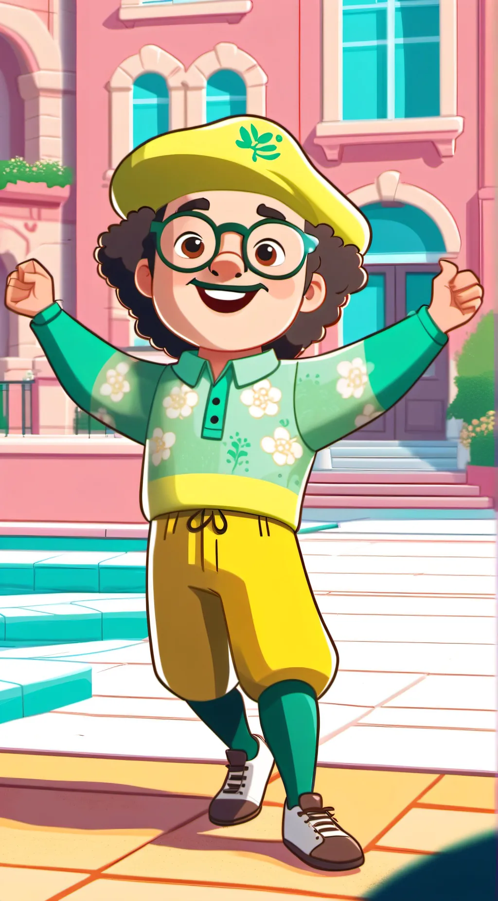 ai character: duolingo background