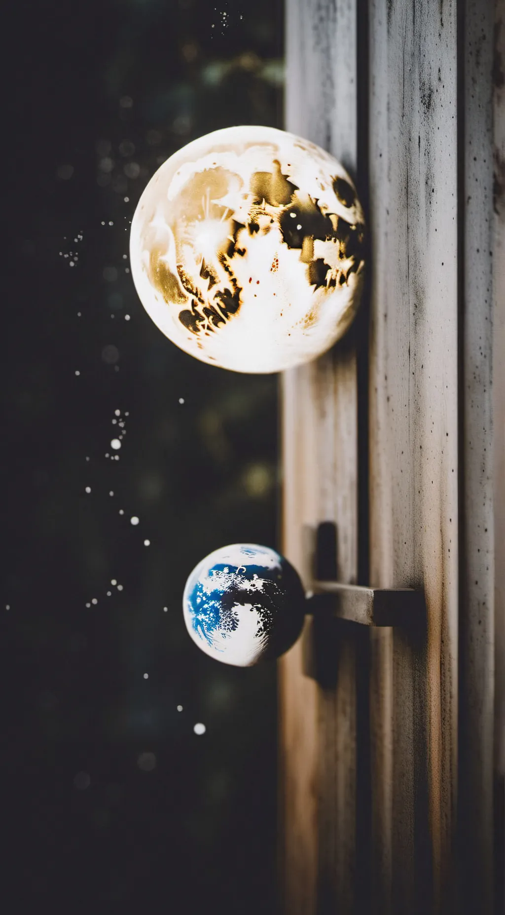 ai character: Moon background