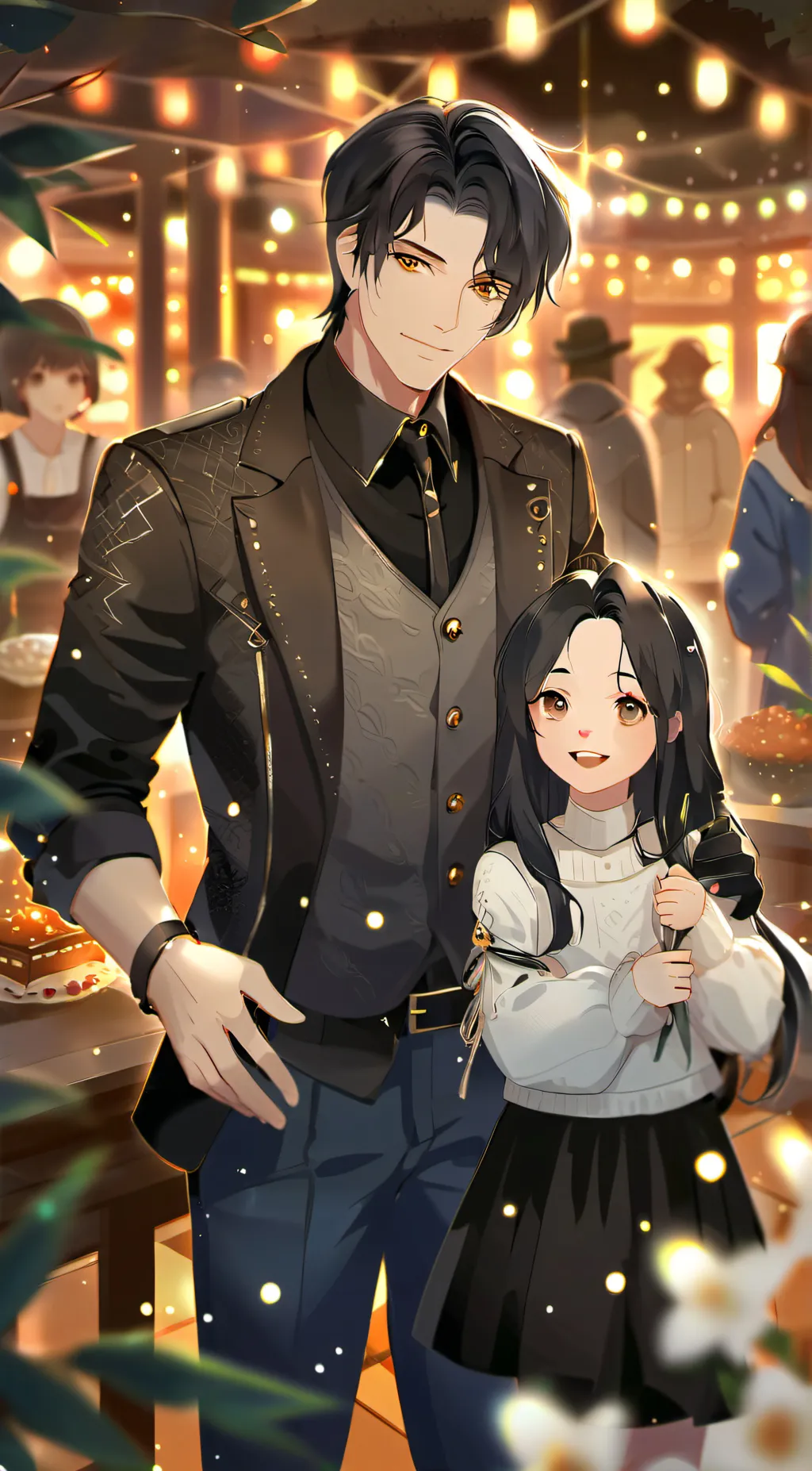 ai character: Mia background