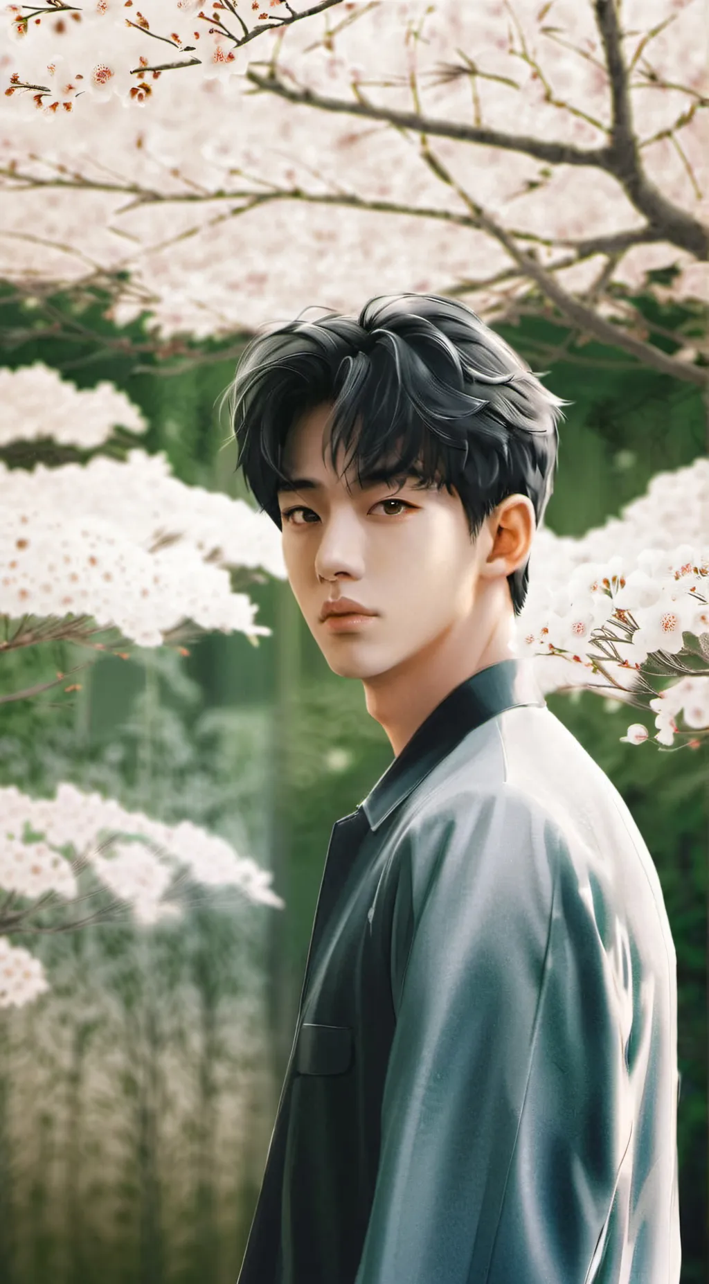 ai character: ENHYPEN background