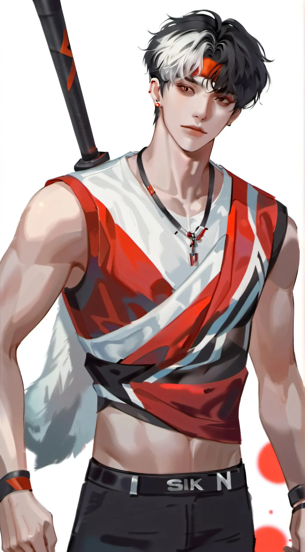 ai character: Sunghoon Enhypen background