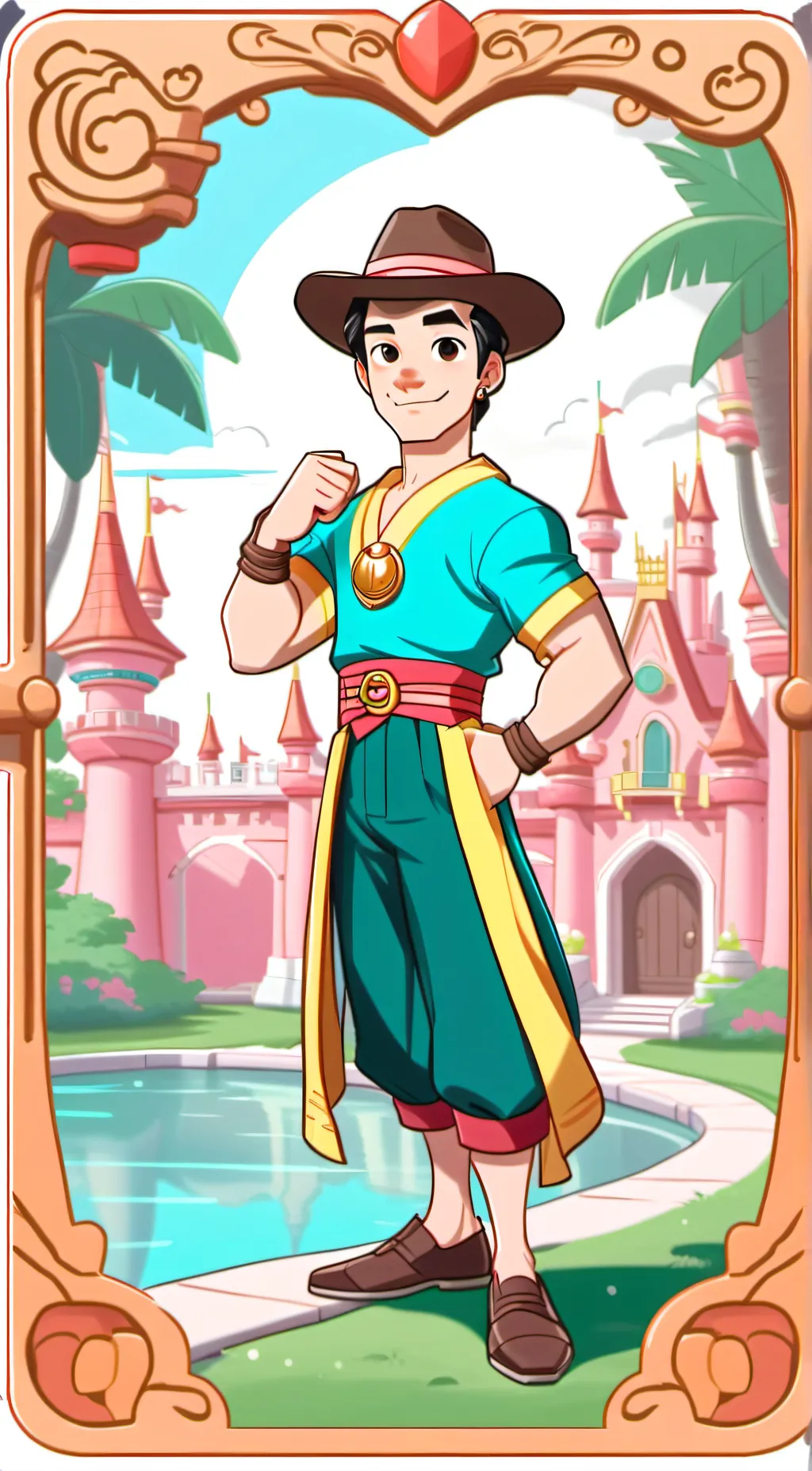 ai character: Achoque background