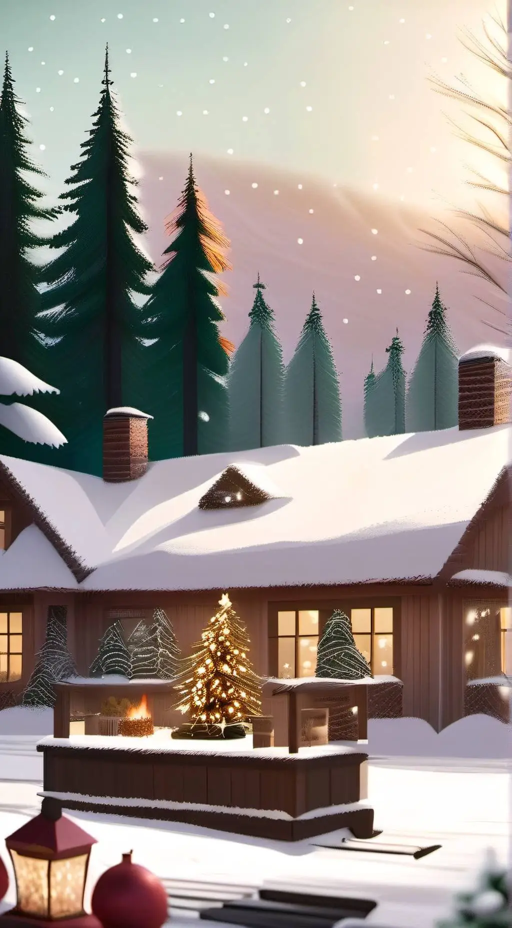 ai character: NPC CHRISTMAS DAY! background