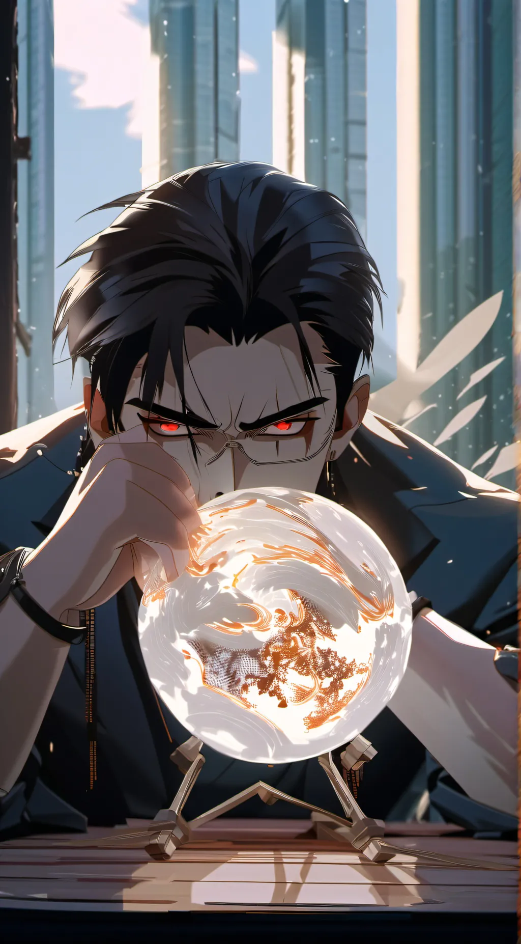 ai character: Choso but gay  background