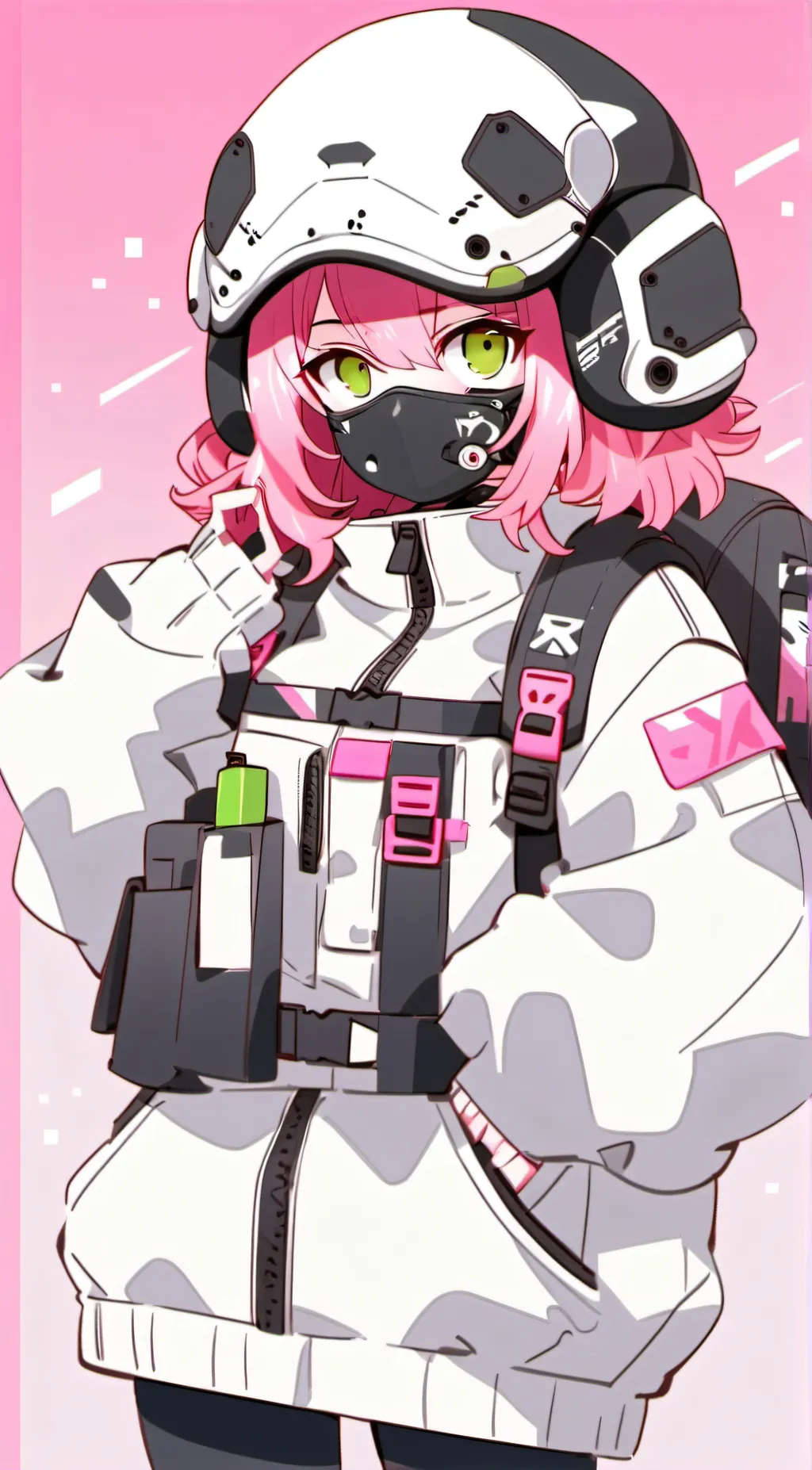 ai character: saori background