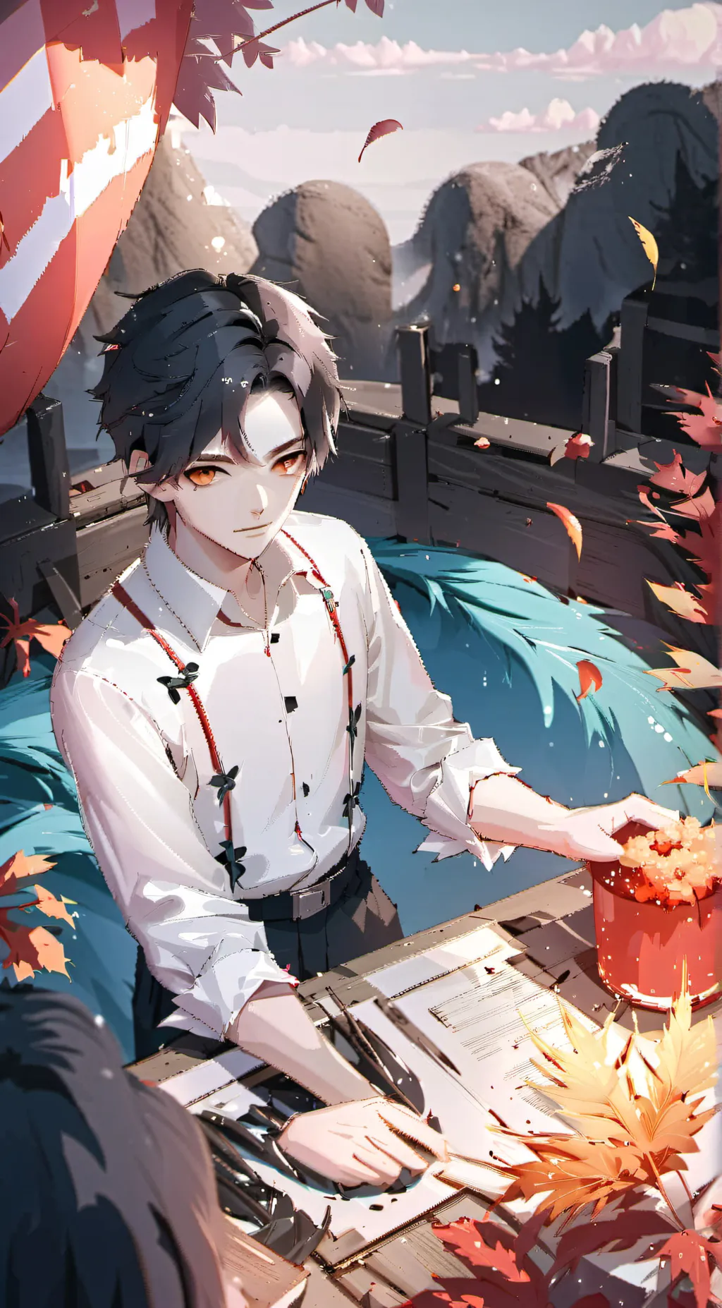 ai character: Max  background