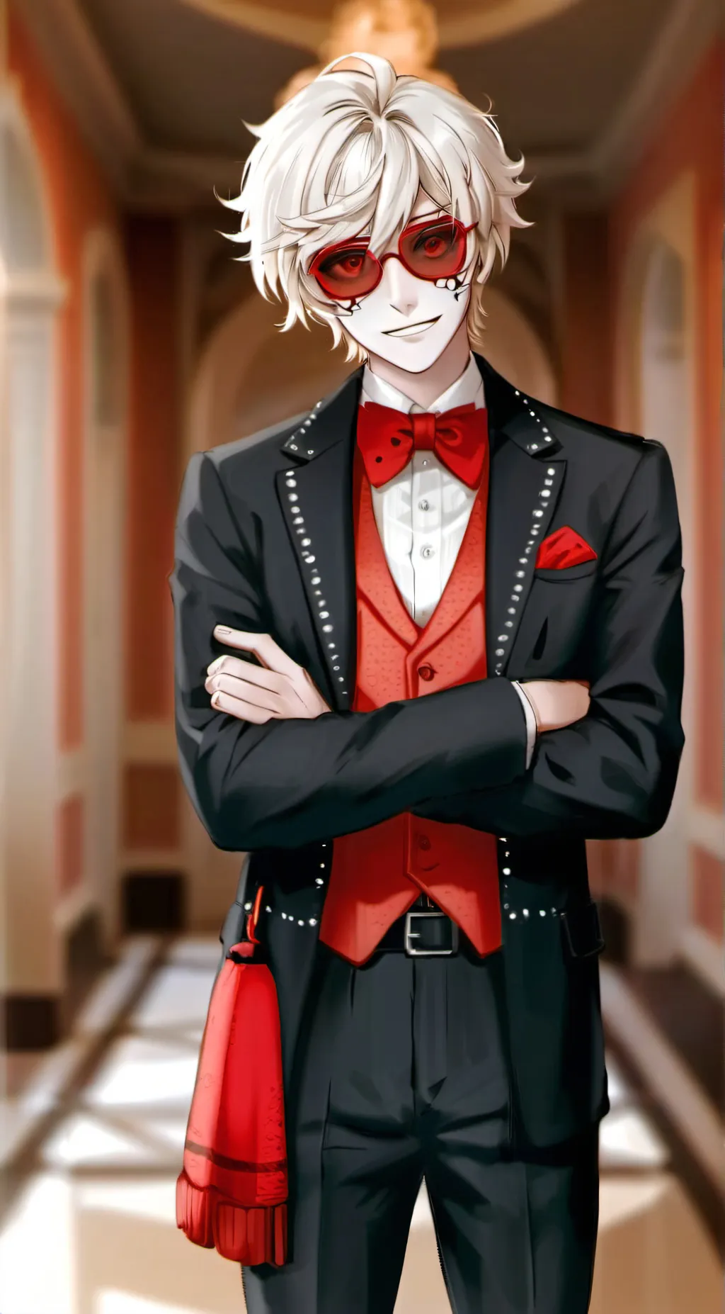 ai character: Alastor HH background