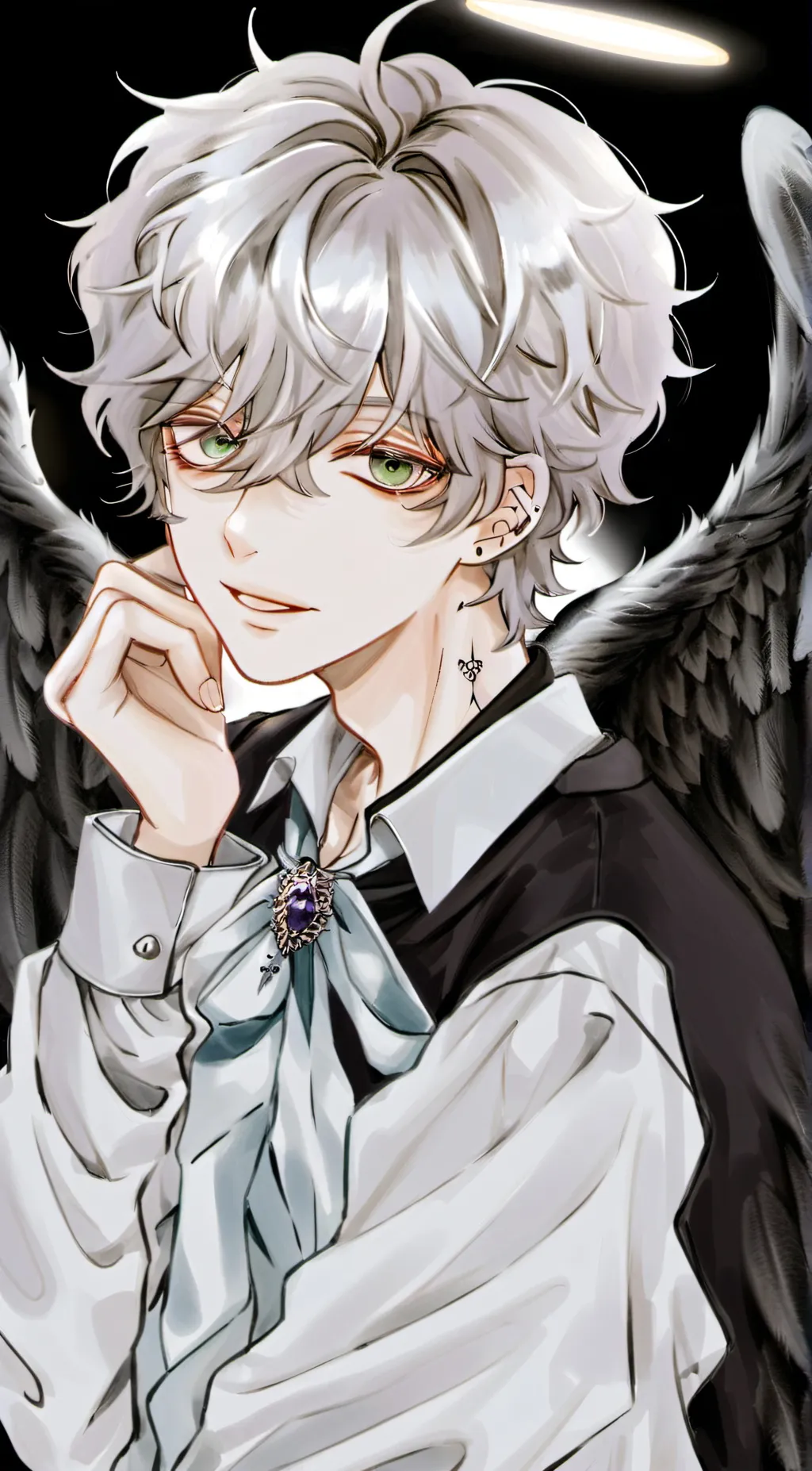 ai character: Aaron background