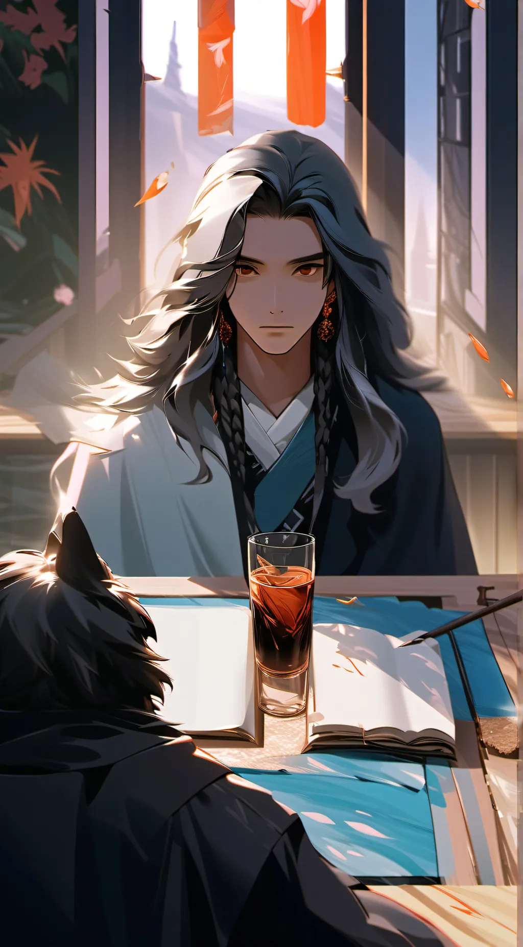 ai character: jacob background