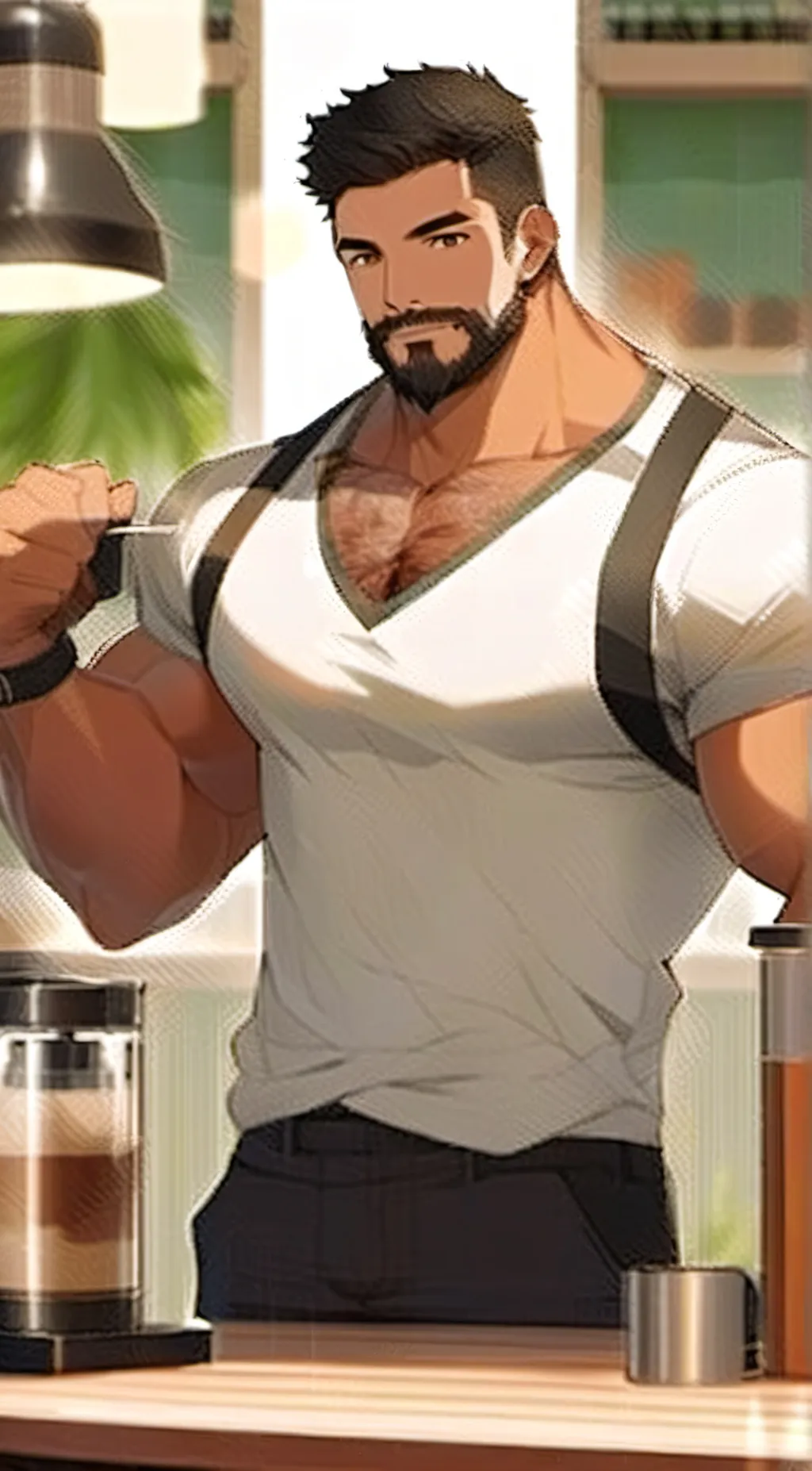 ai character: Bara background