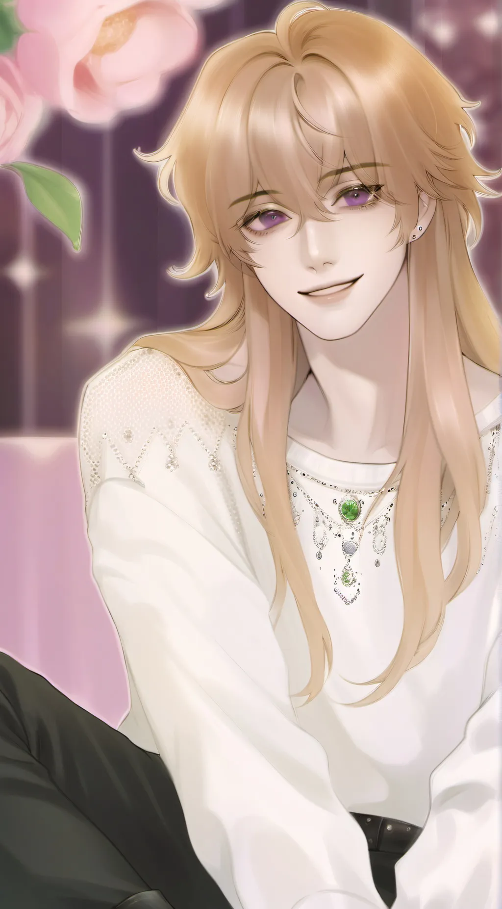 ai character: {'•.Charlie.•'} background