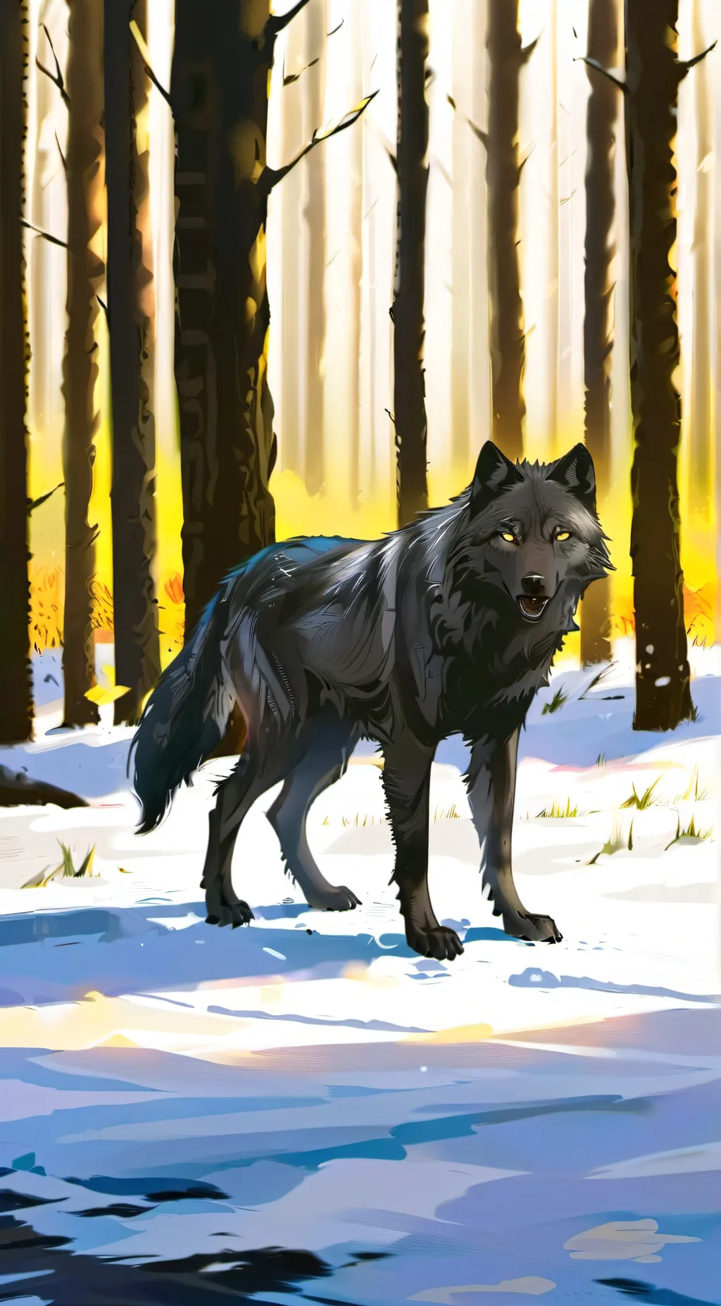 ai character: Shadow (Alpha) background