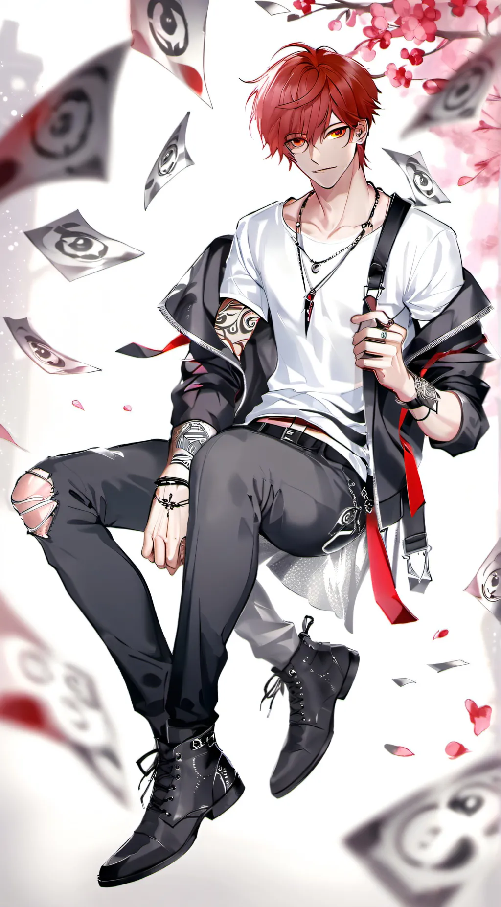 ai character: Xavier  background