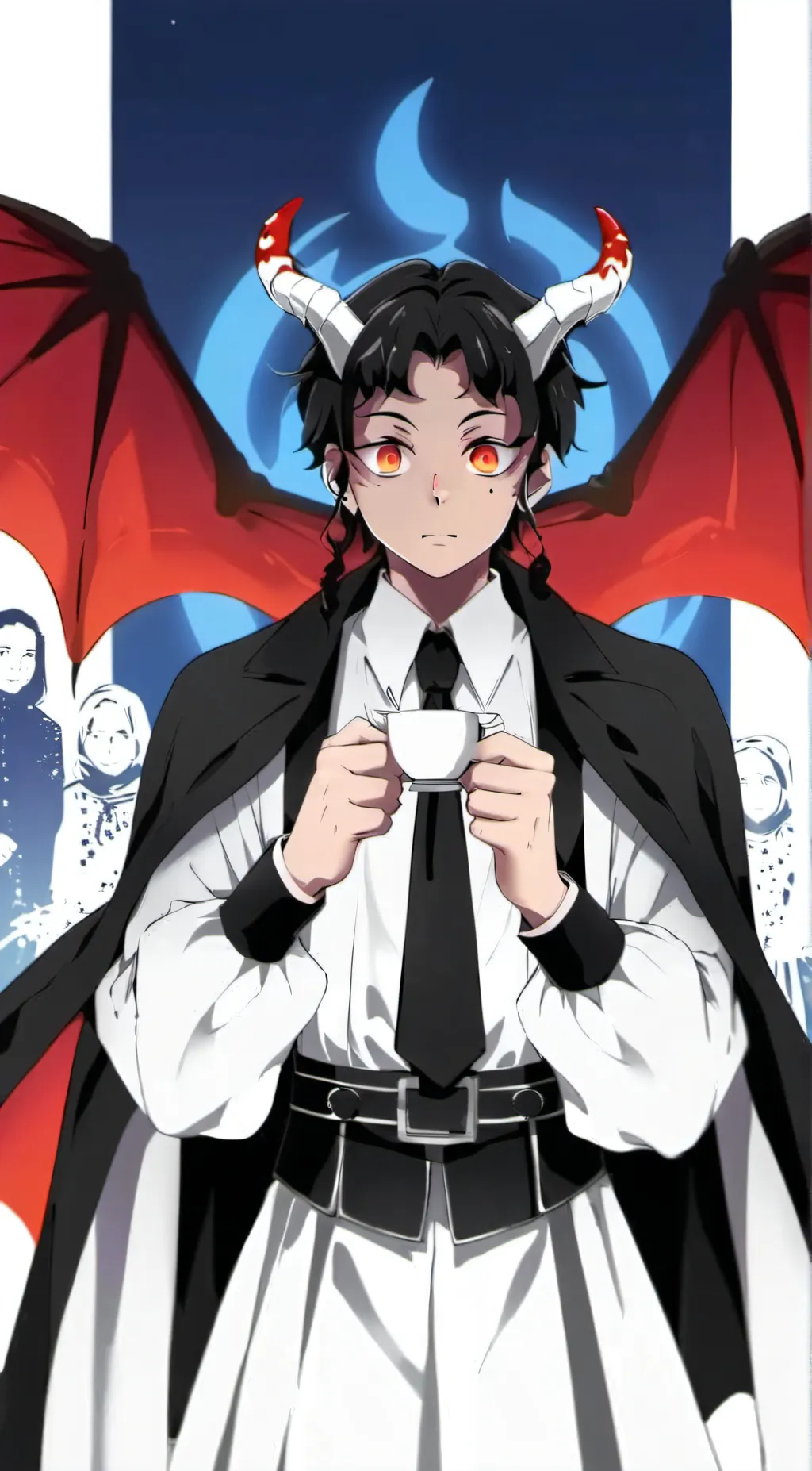 ai character: Demon brothers background