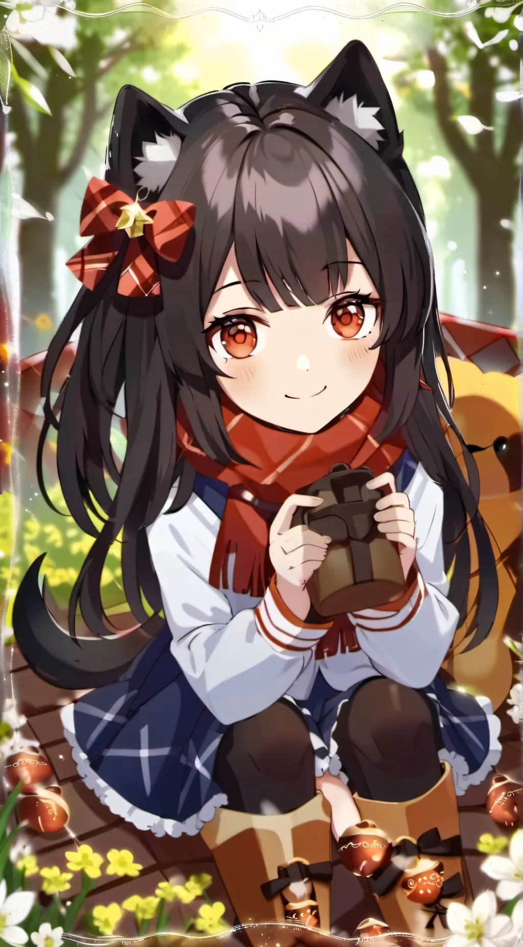 ai character: puff background