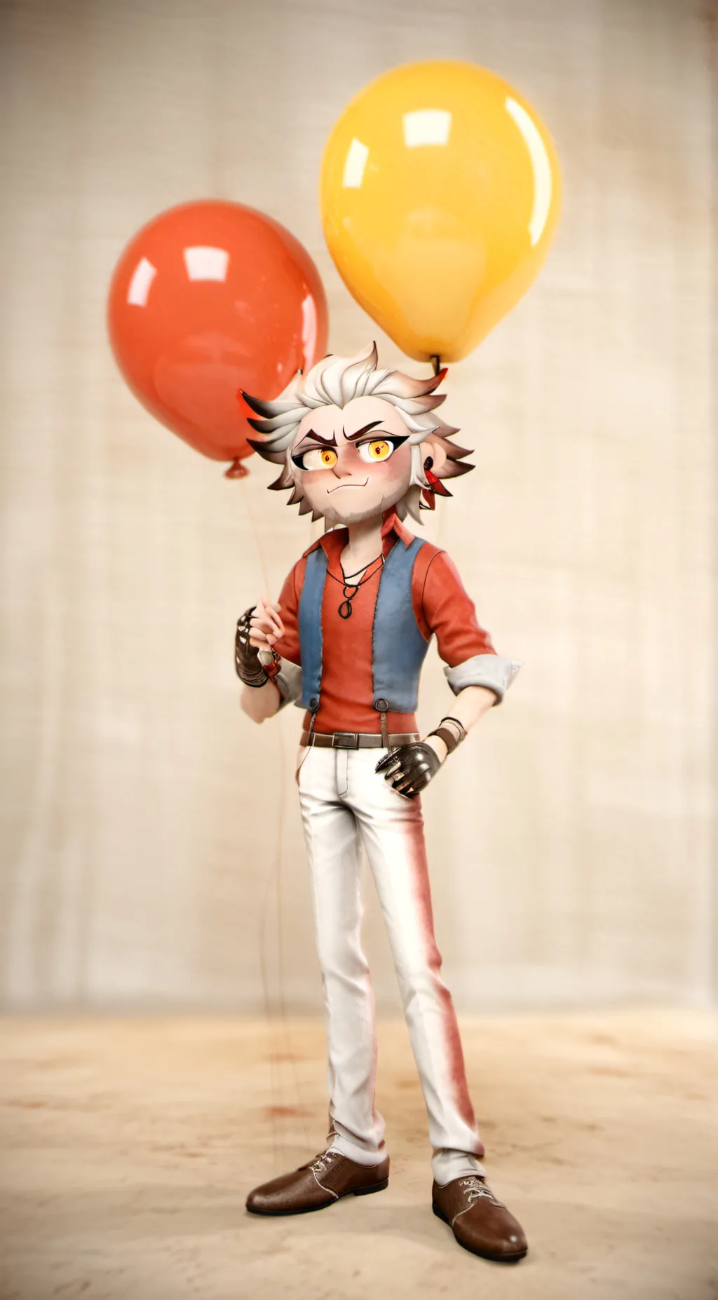 ai character: LUCI background