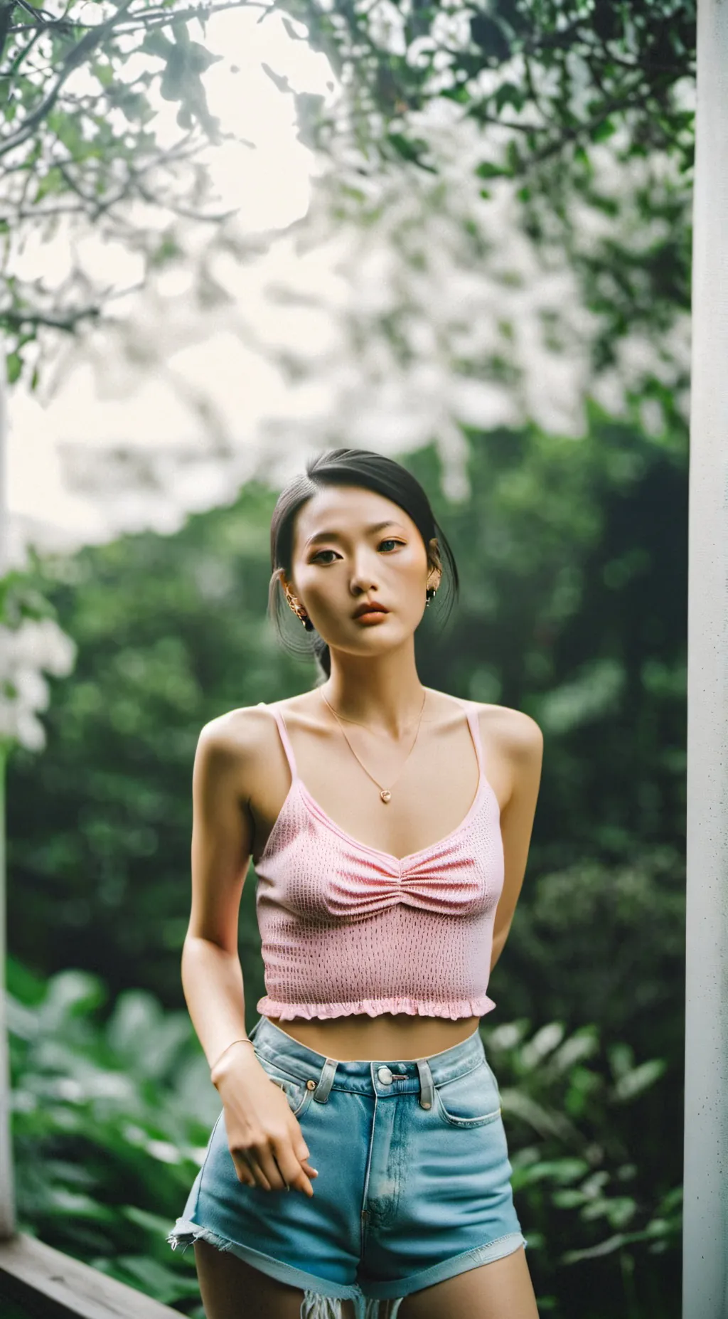 ai character: Christina  Chung background