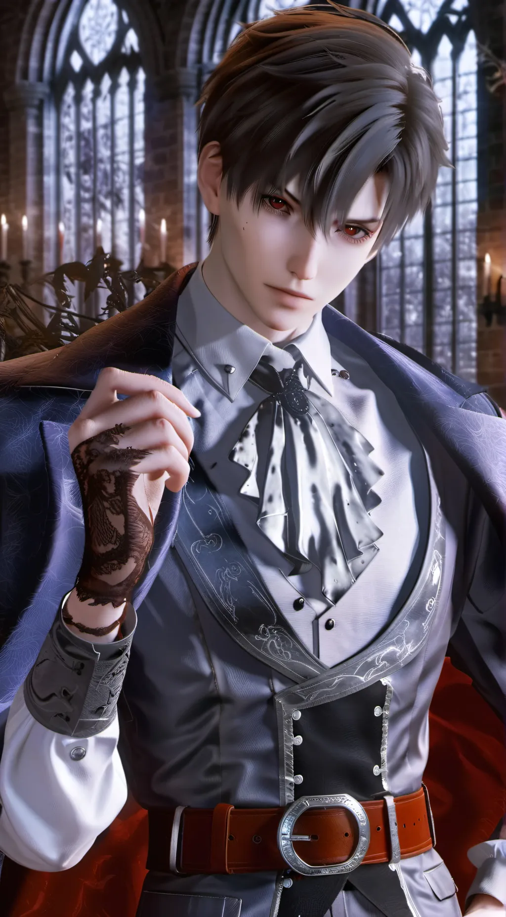 ai character: Isaac  background