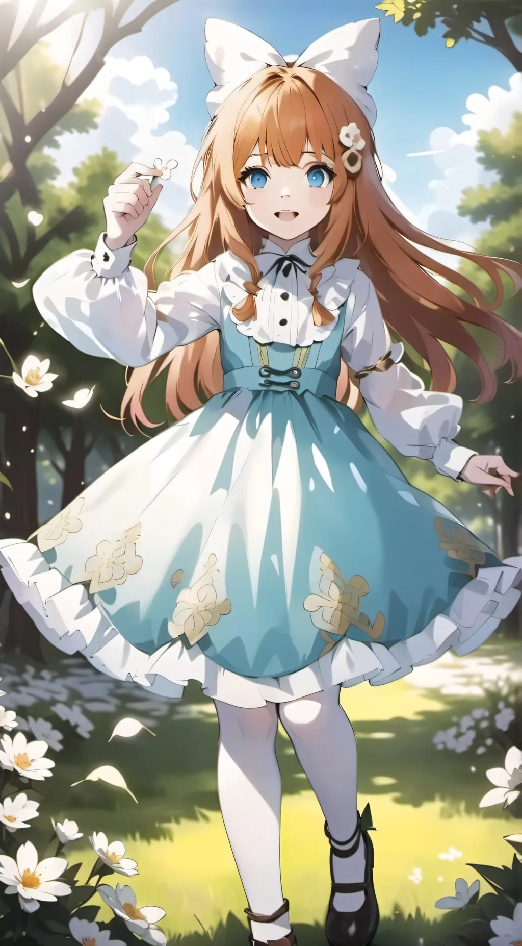 ai character: Zoey  background