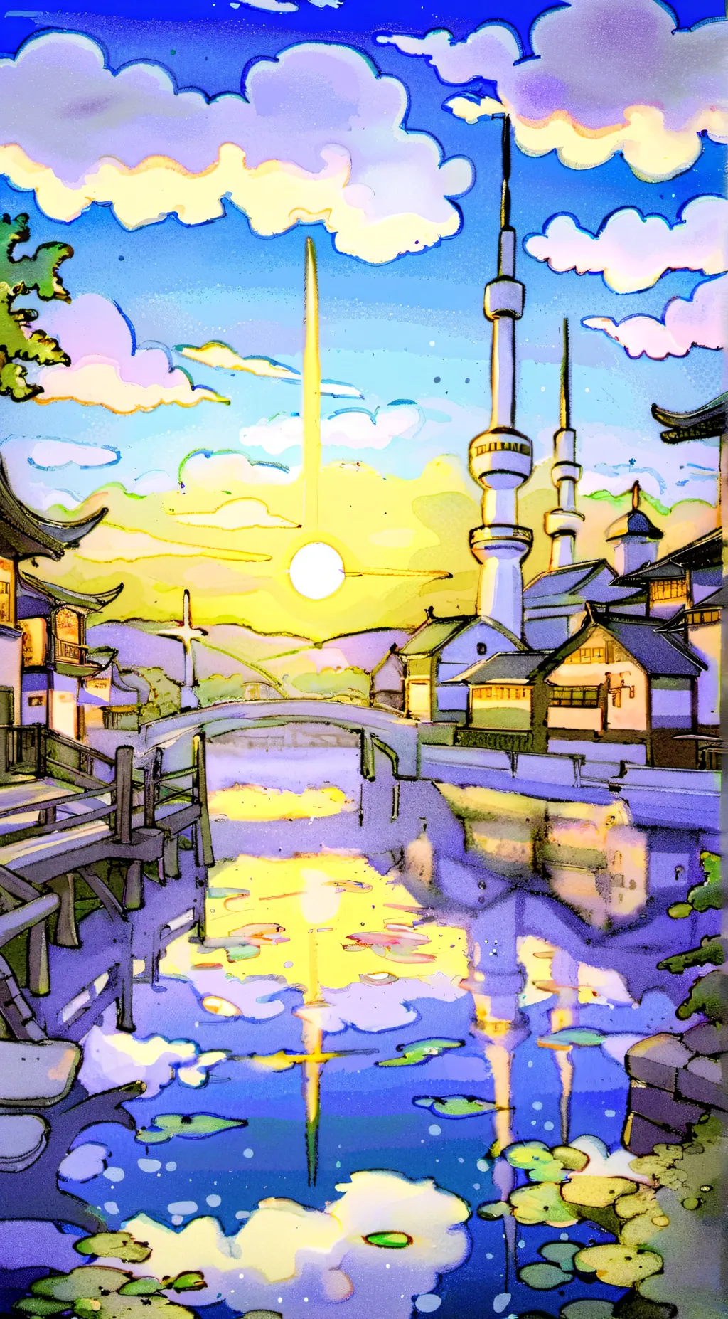 ai character: Silence background