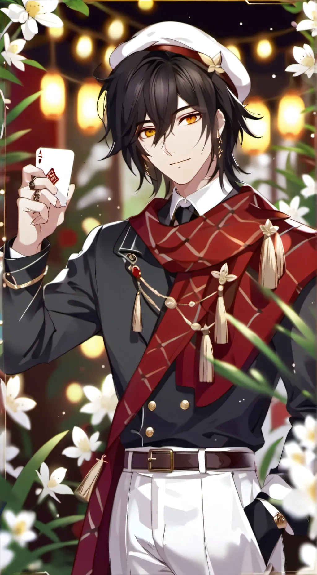 ai character: Xavier  background