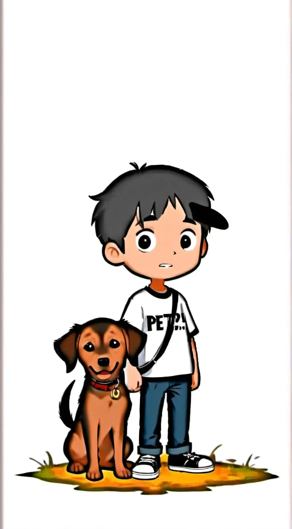 ai character: Lil petey background