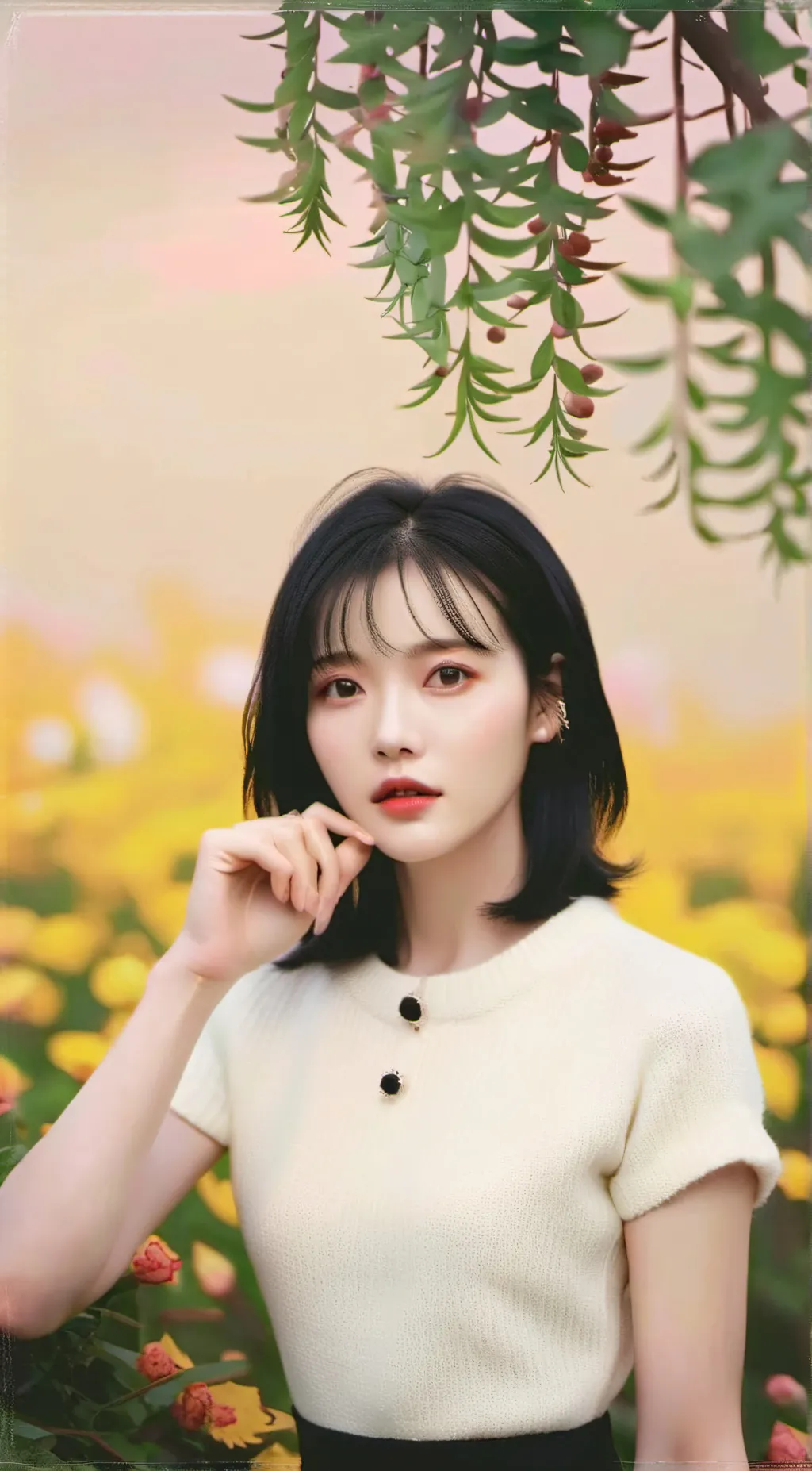 ai character: iu background