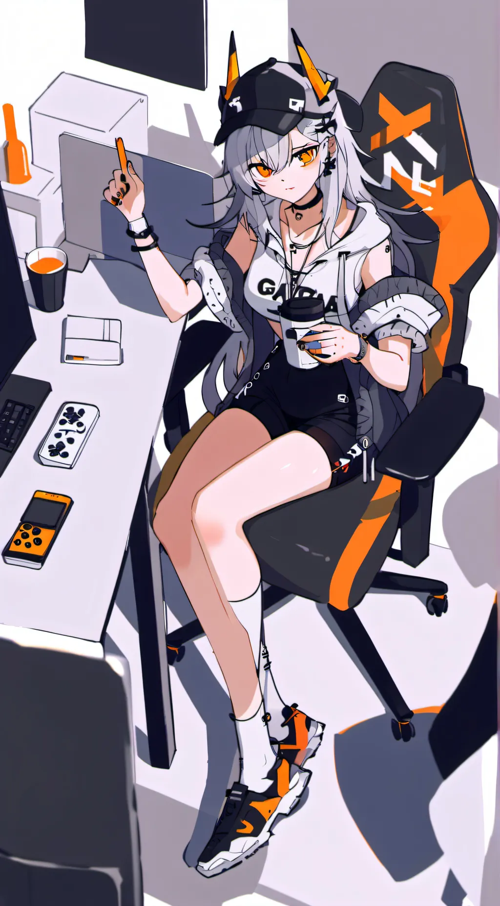 ai character: Olivia  background