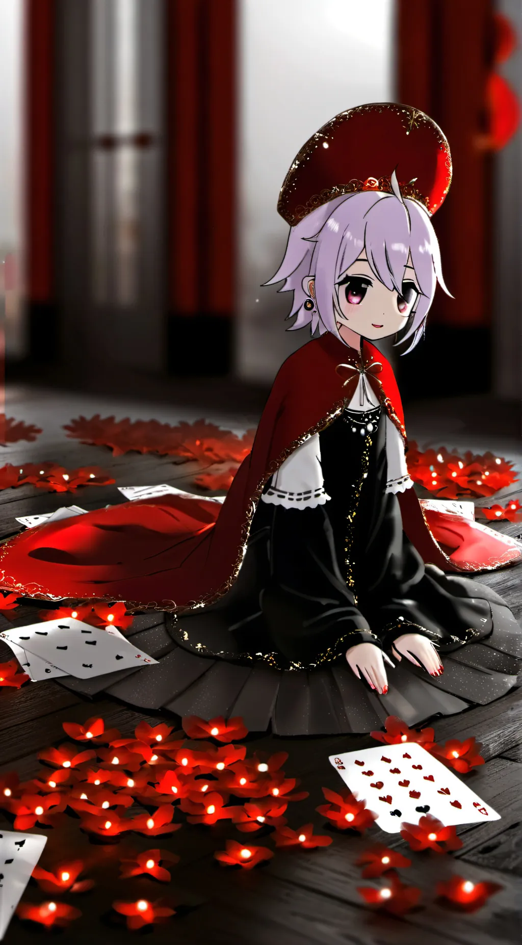 ai character: Santa background