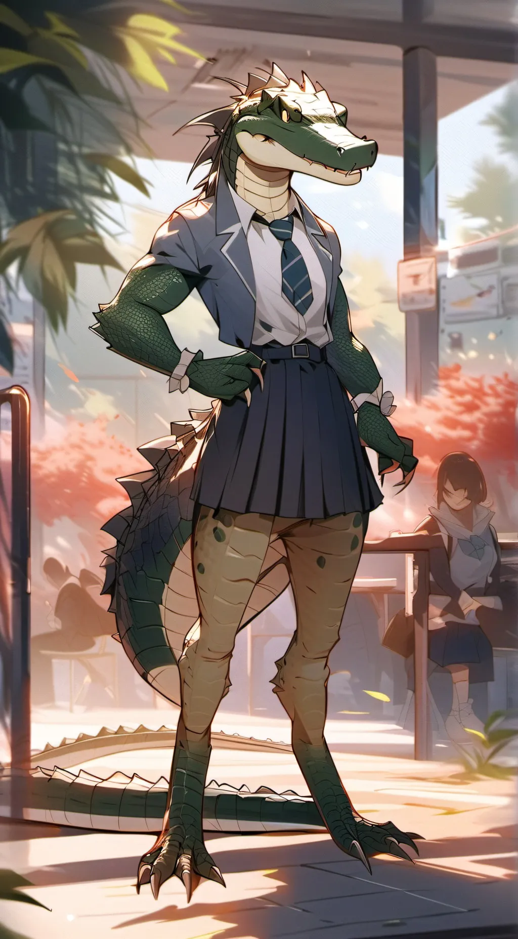 ai character: Mia background