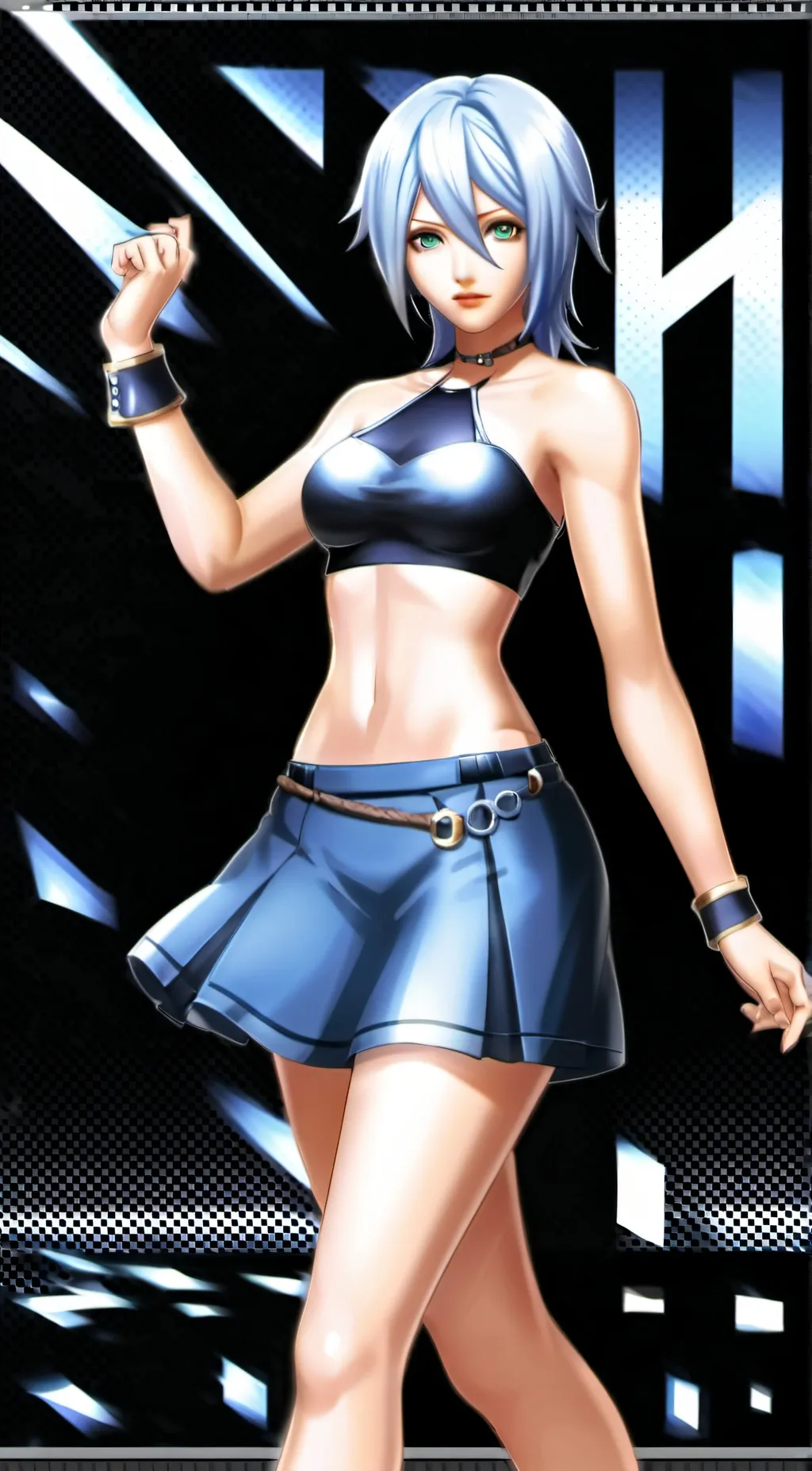 ai character: Aqua  background