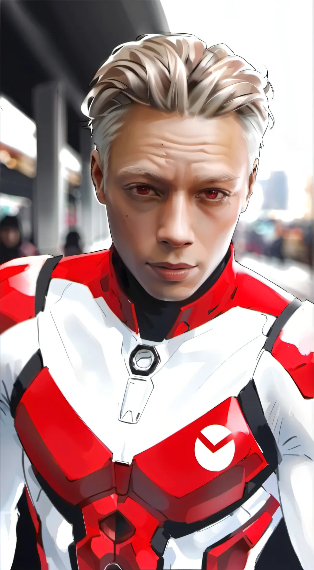 ai character: caiptain Phoenix background