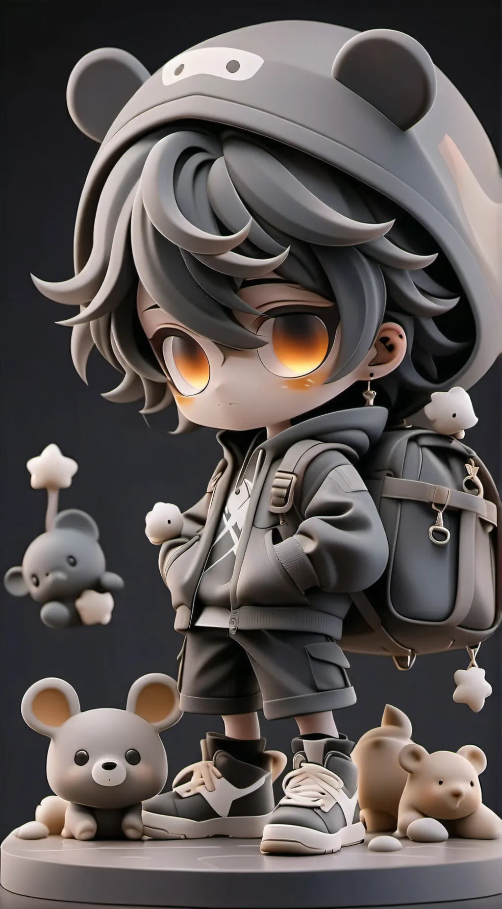 ai character: the emo ber background