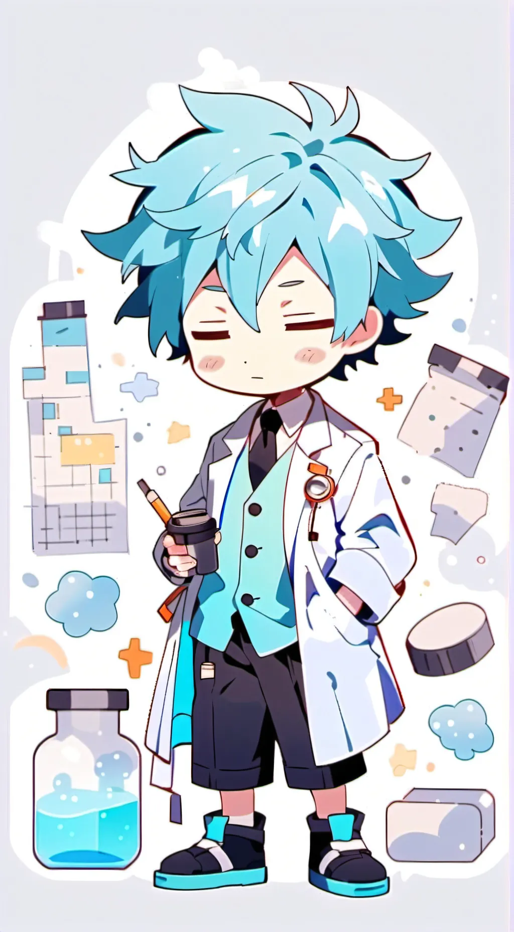 ai character: Experiment jacob background