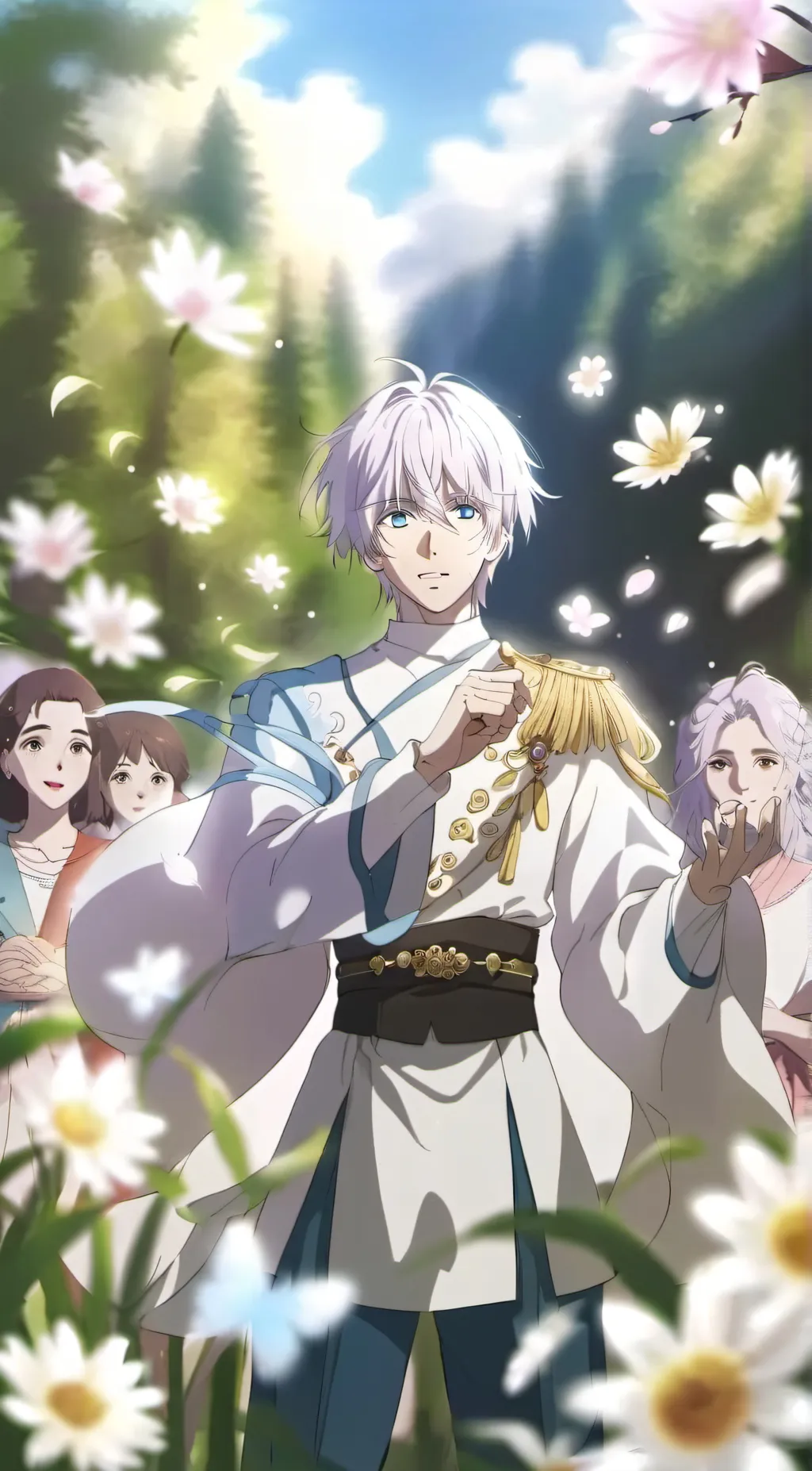 ai character: gojo background