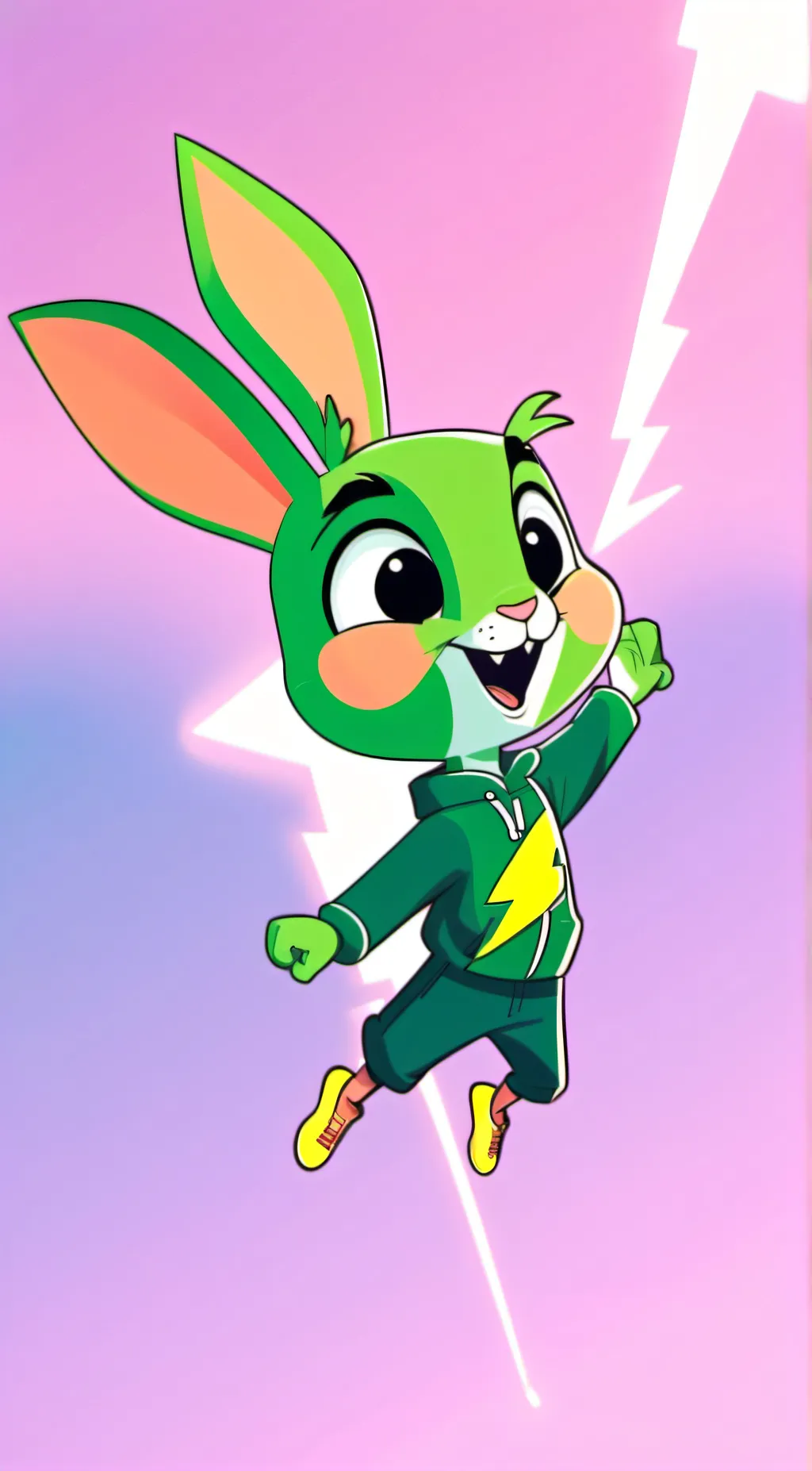 ai character: Hoppy Hopscotch  background