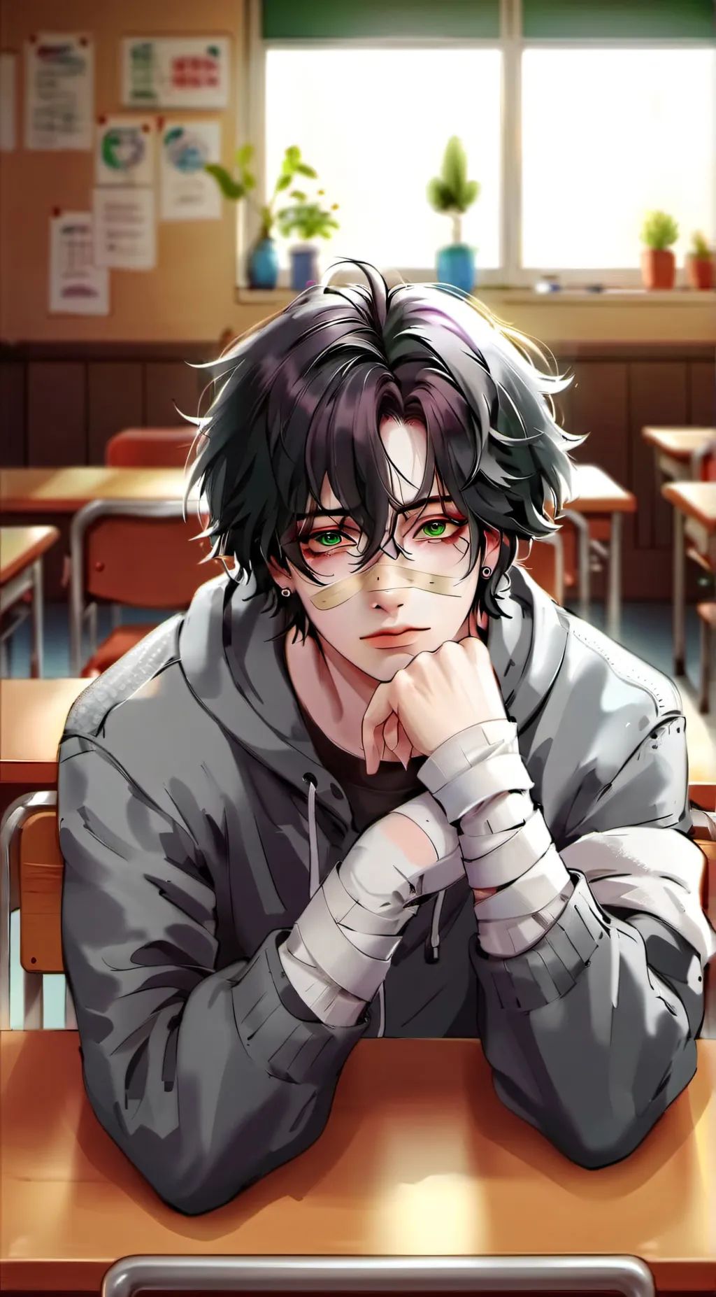 ai character: Darren (Ren) background