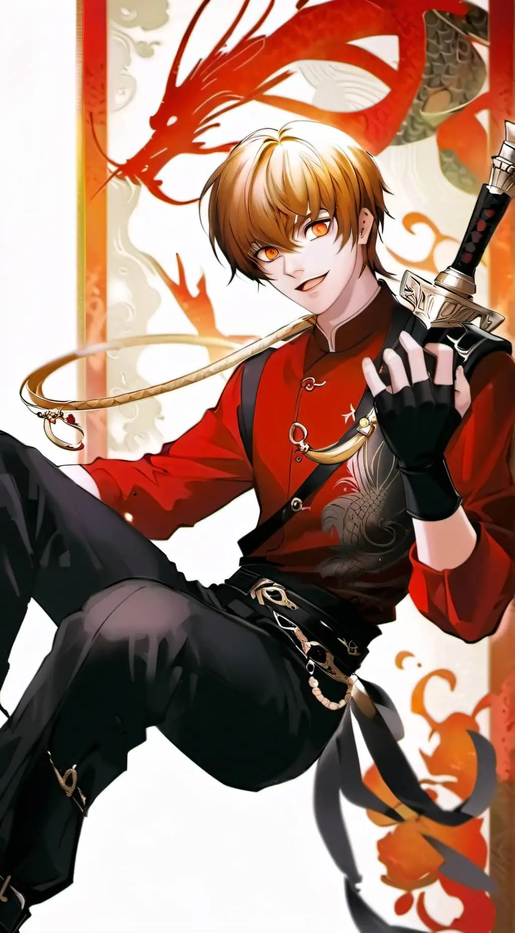 ai character: Chris background