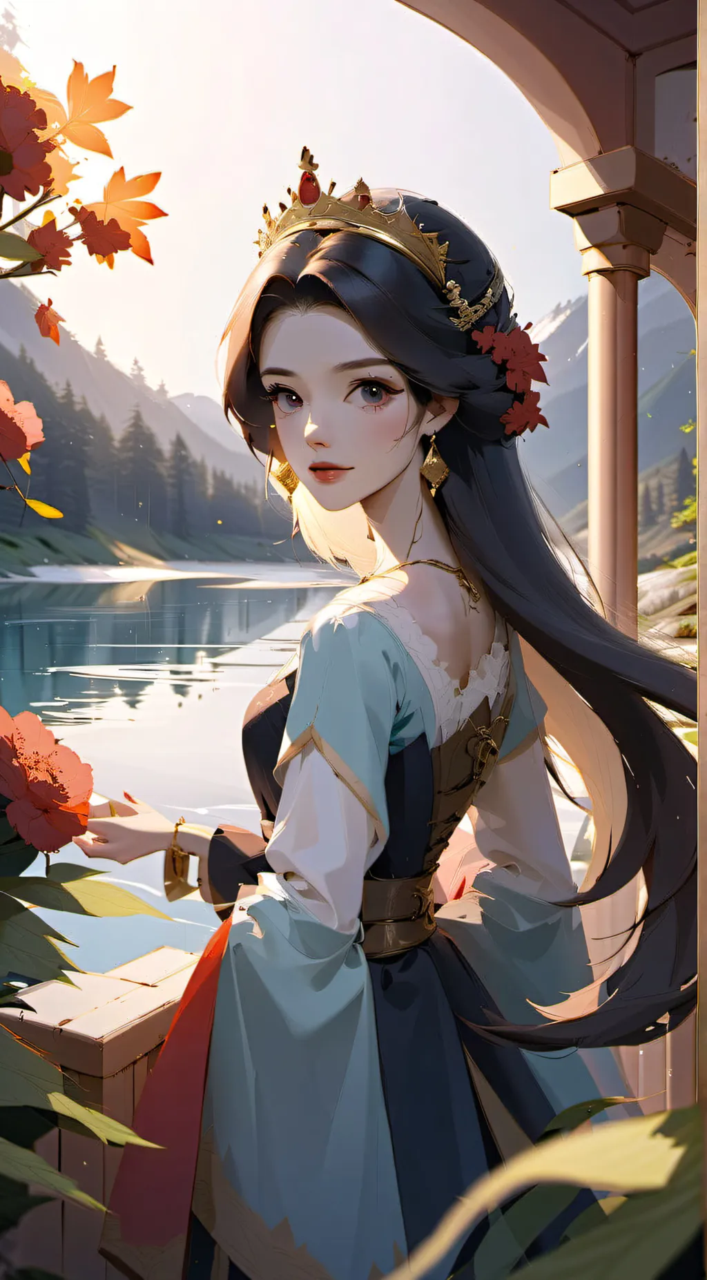 ai character: Lu bao Shea background