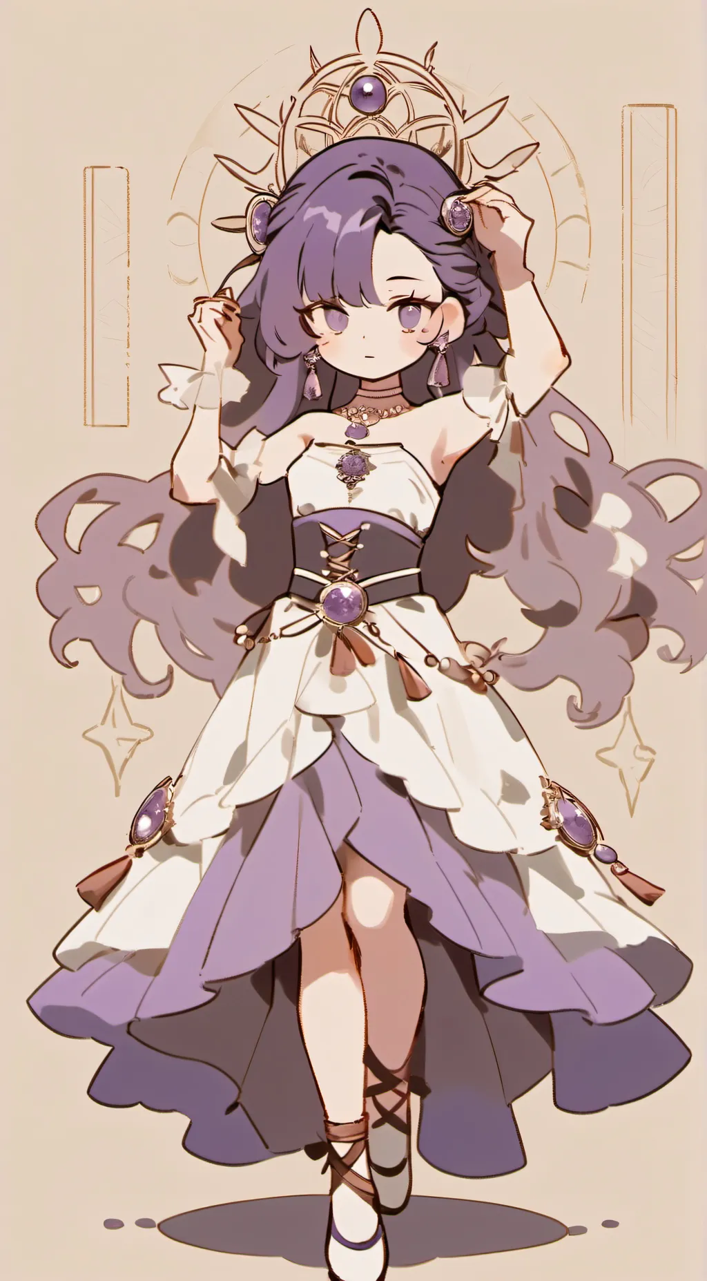 ai character: Lina~ background