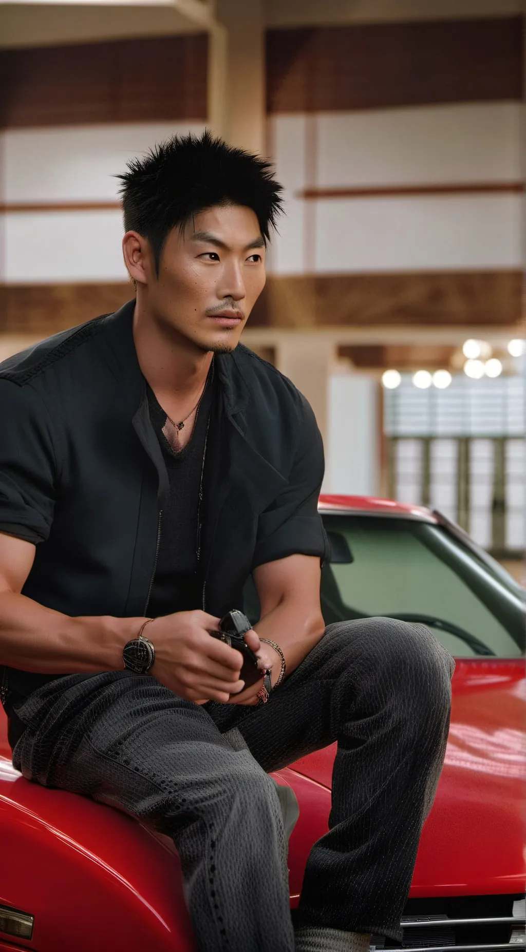 ai character: Takashi (“DK”) background