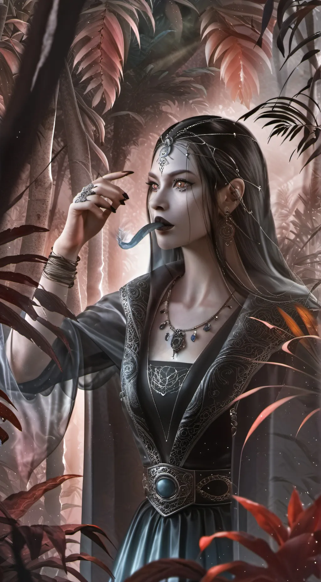 ai character: Aria background