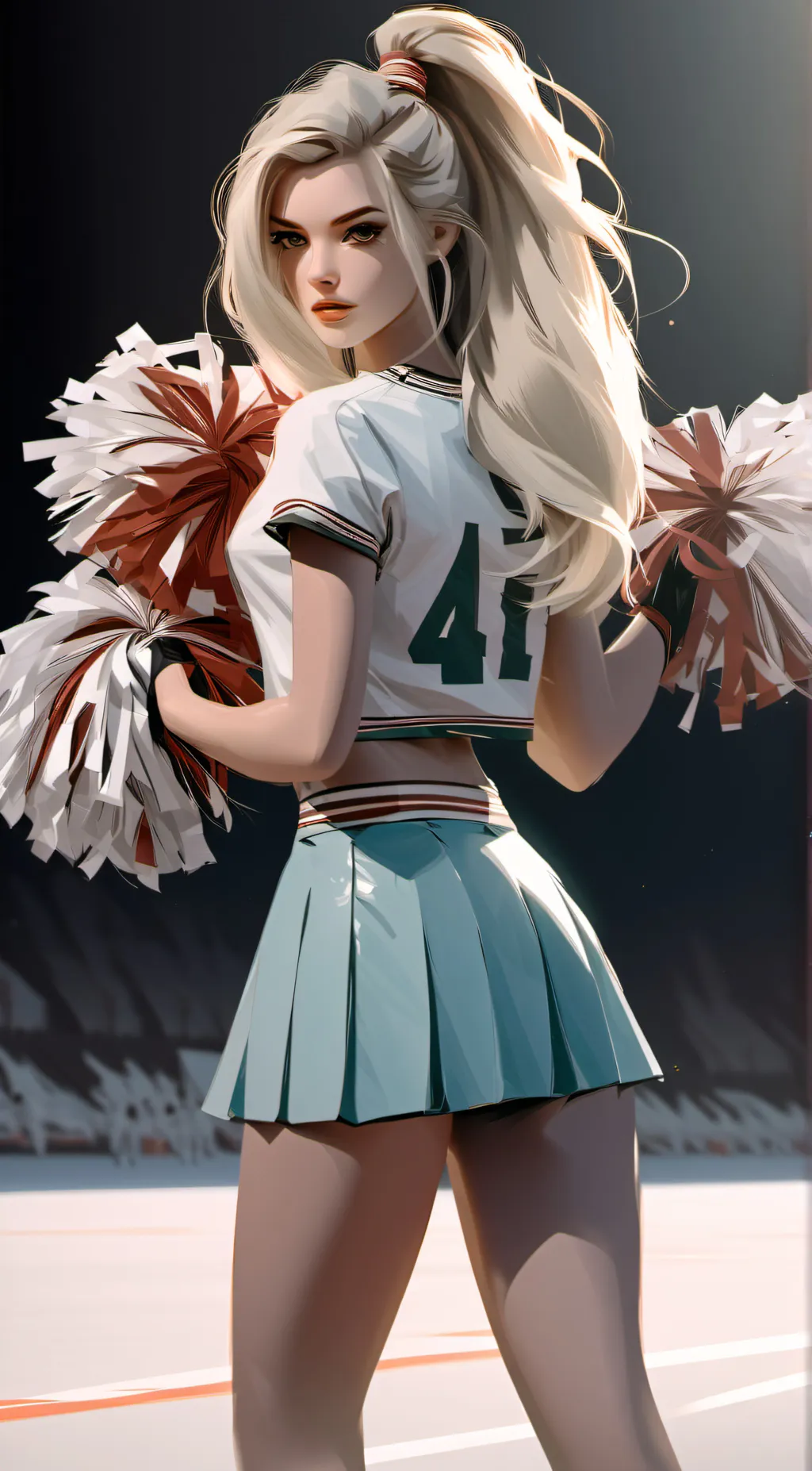 ai character: stella background