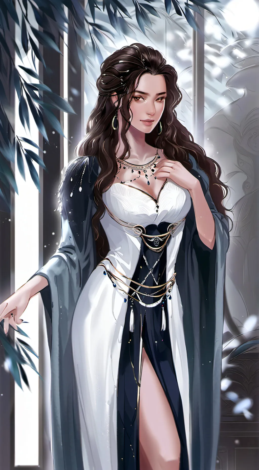 ai character: Emiliana Heddle background