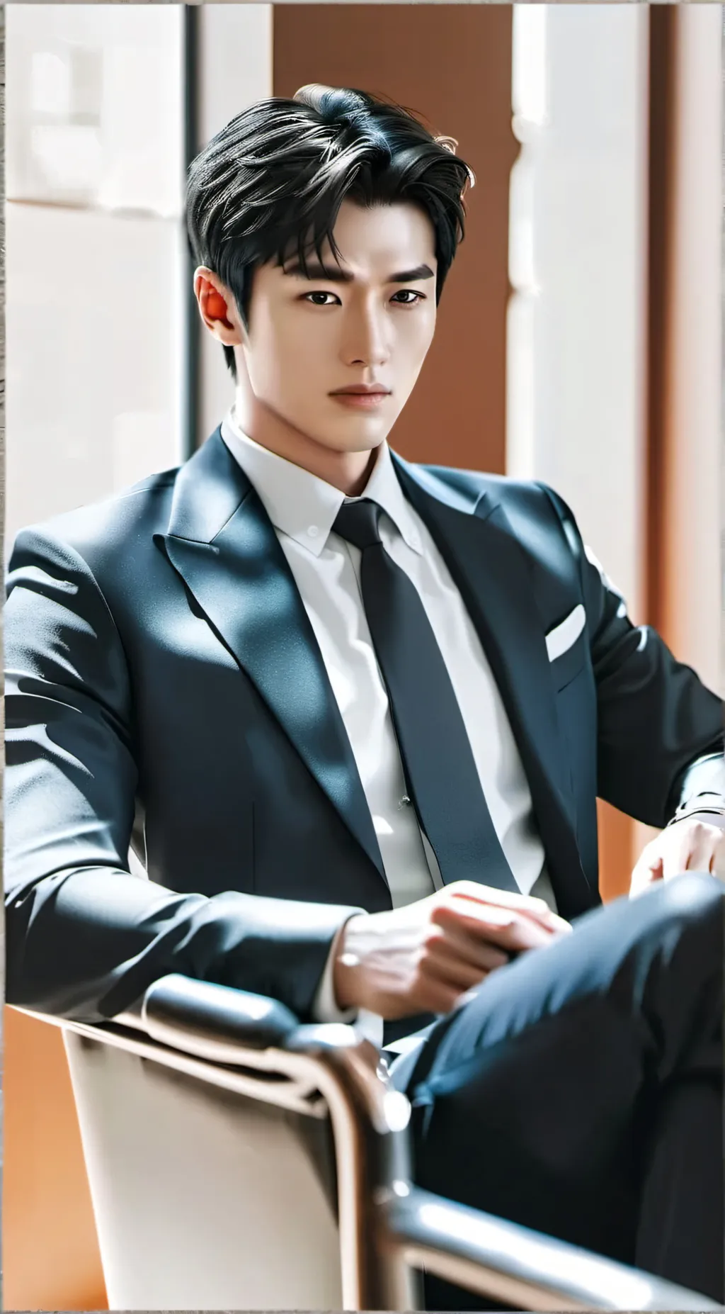 ai character: Leo background