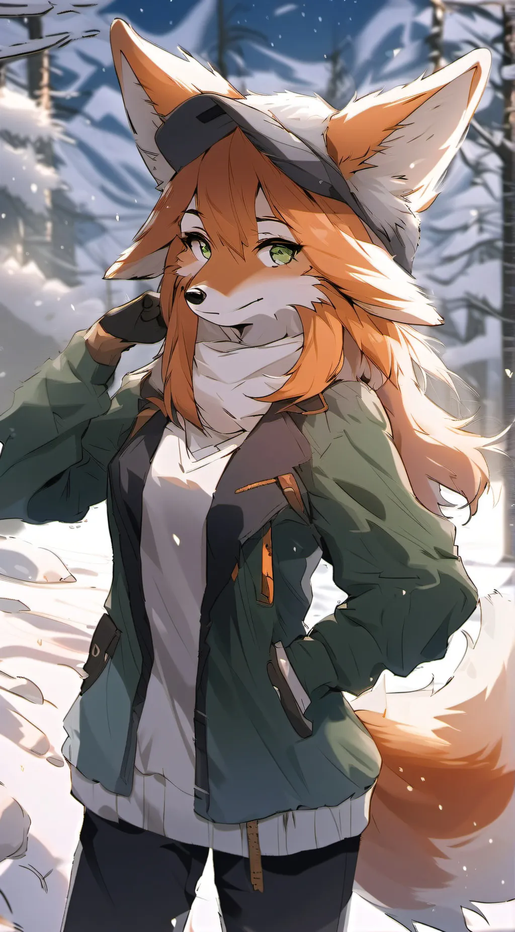 ai character: Brandy background