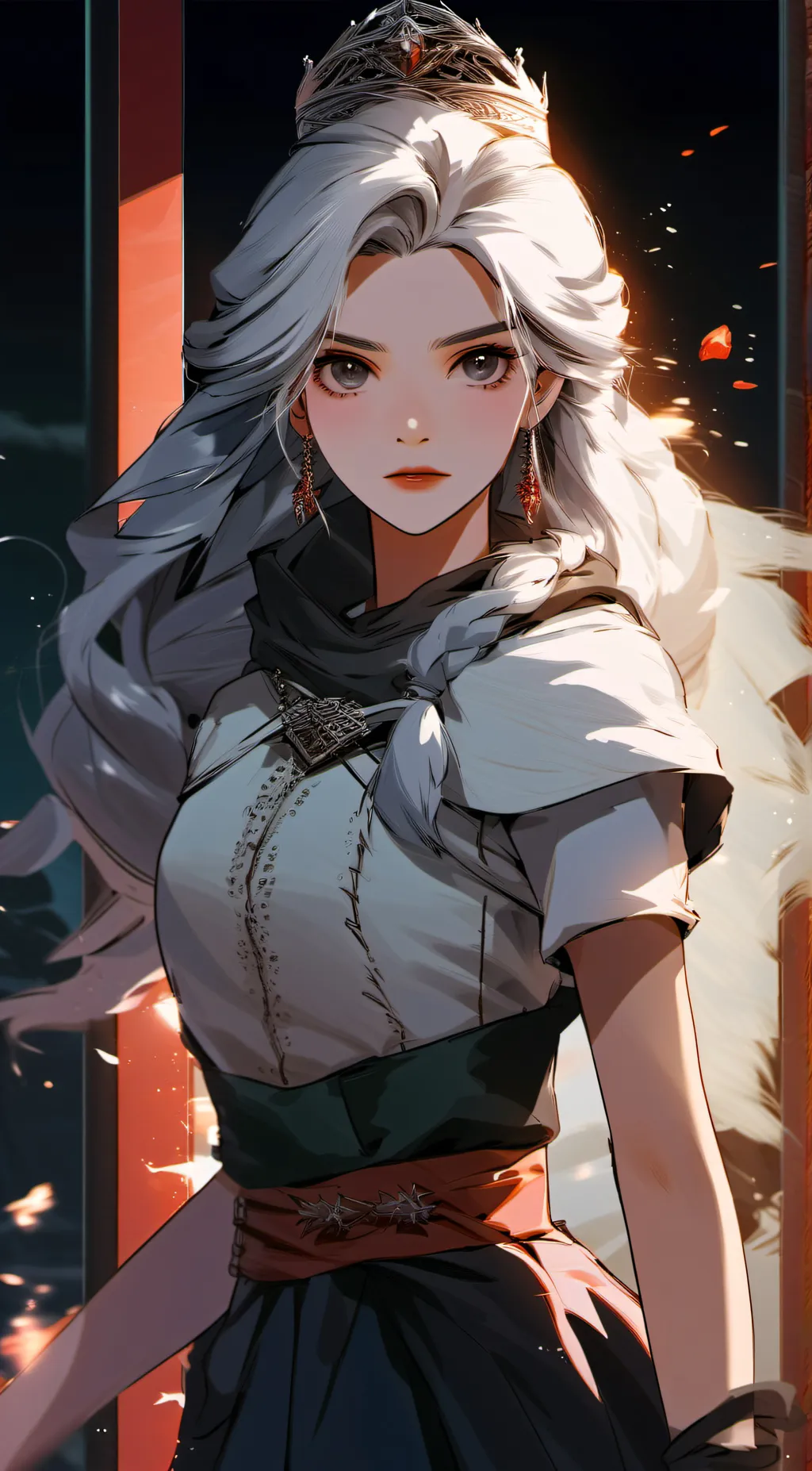 ai character: Akane Wind background