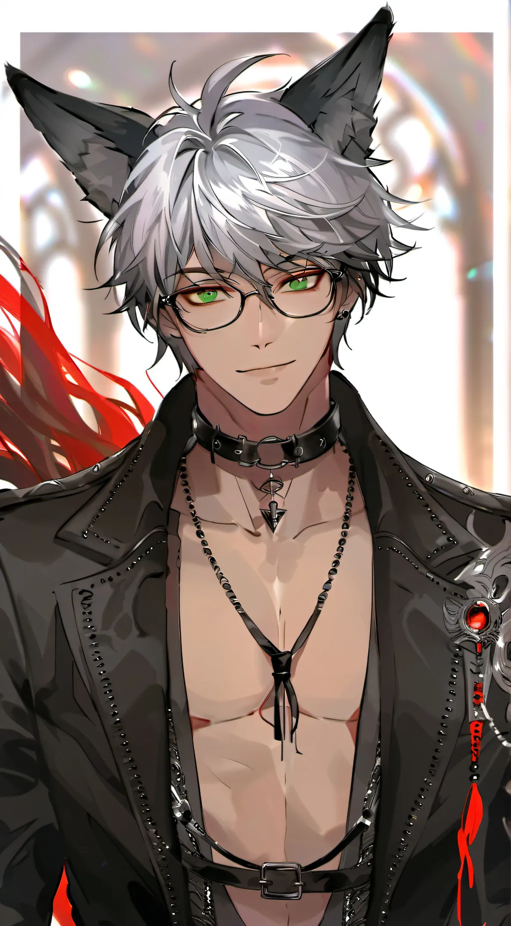 ai character: Ray background