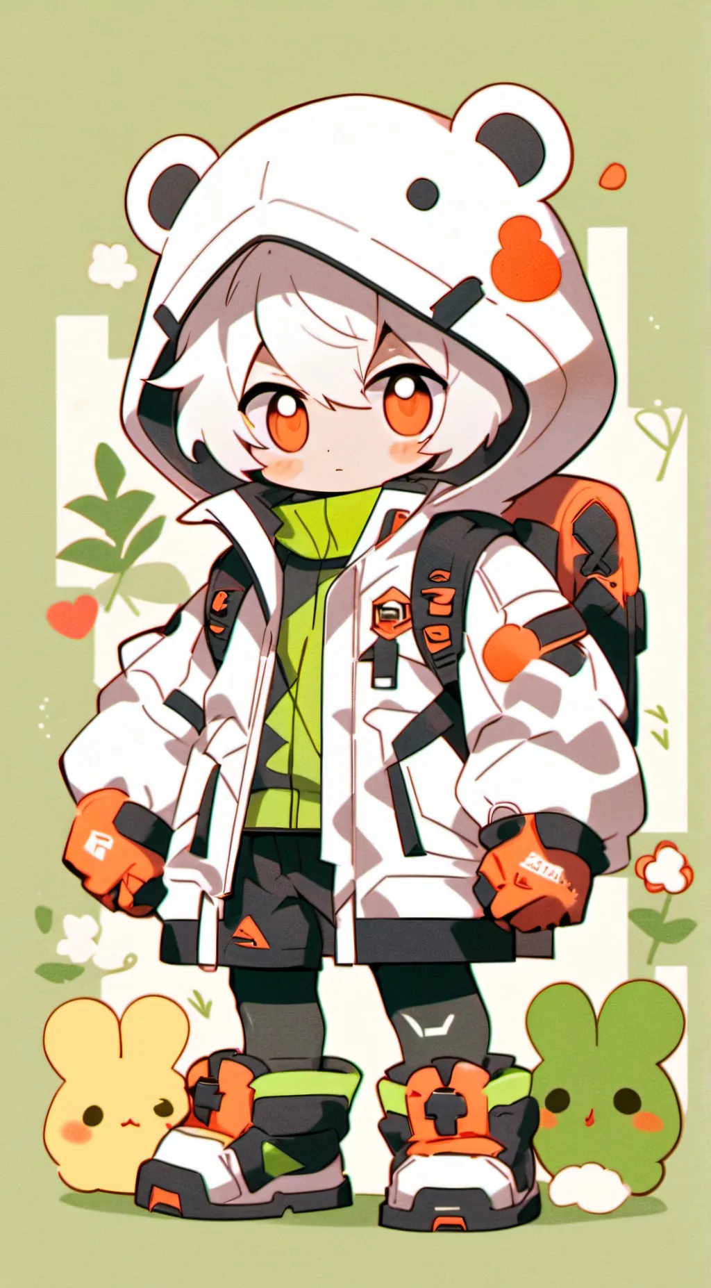 ai character: artic sniper2 background