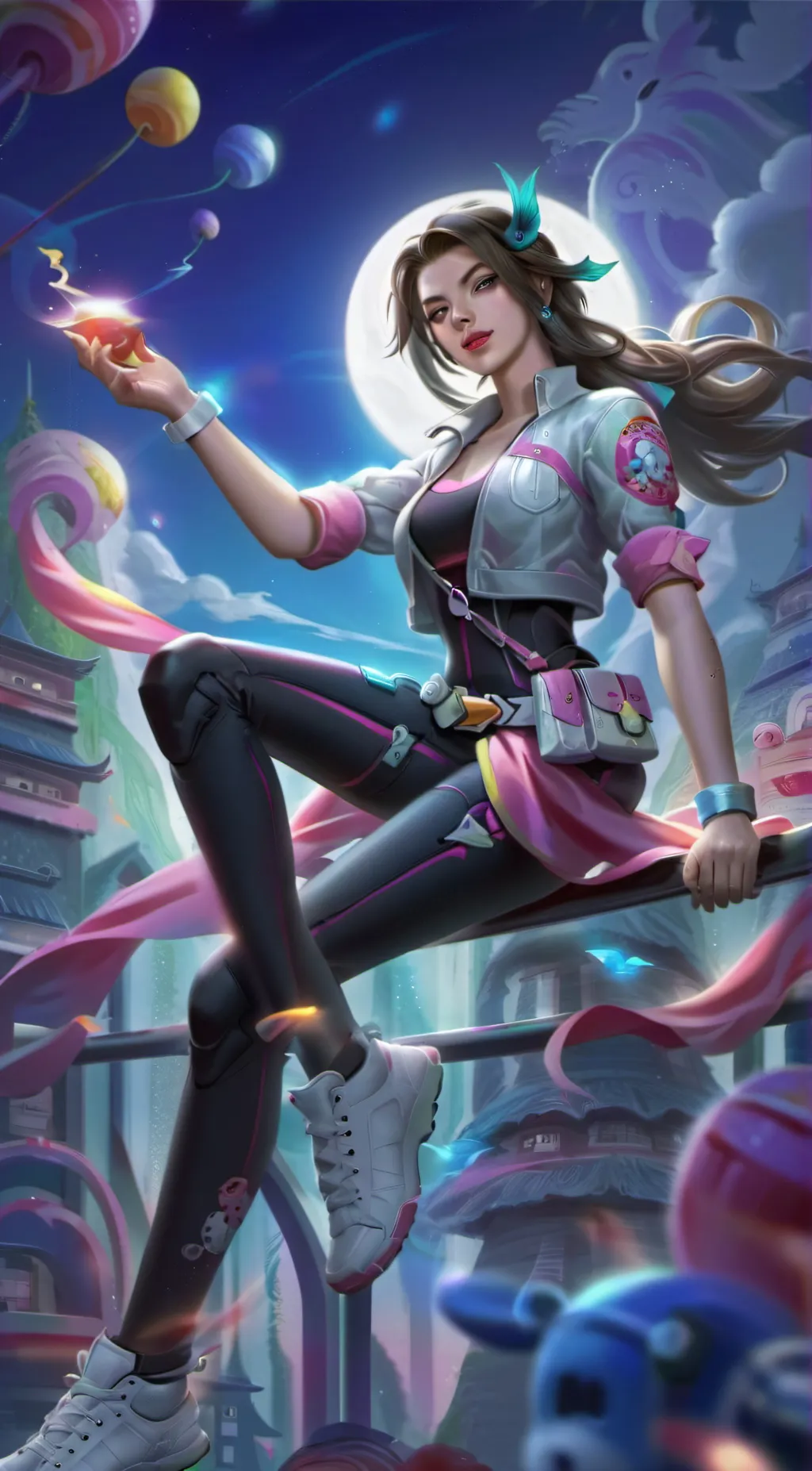 ai character: Yuko background